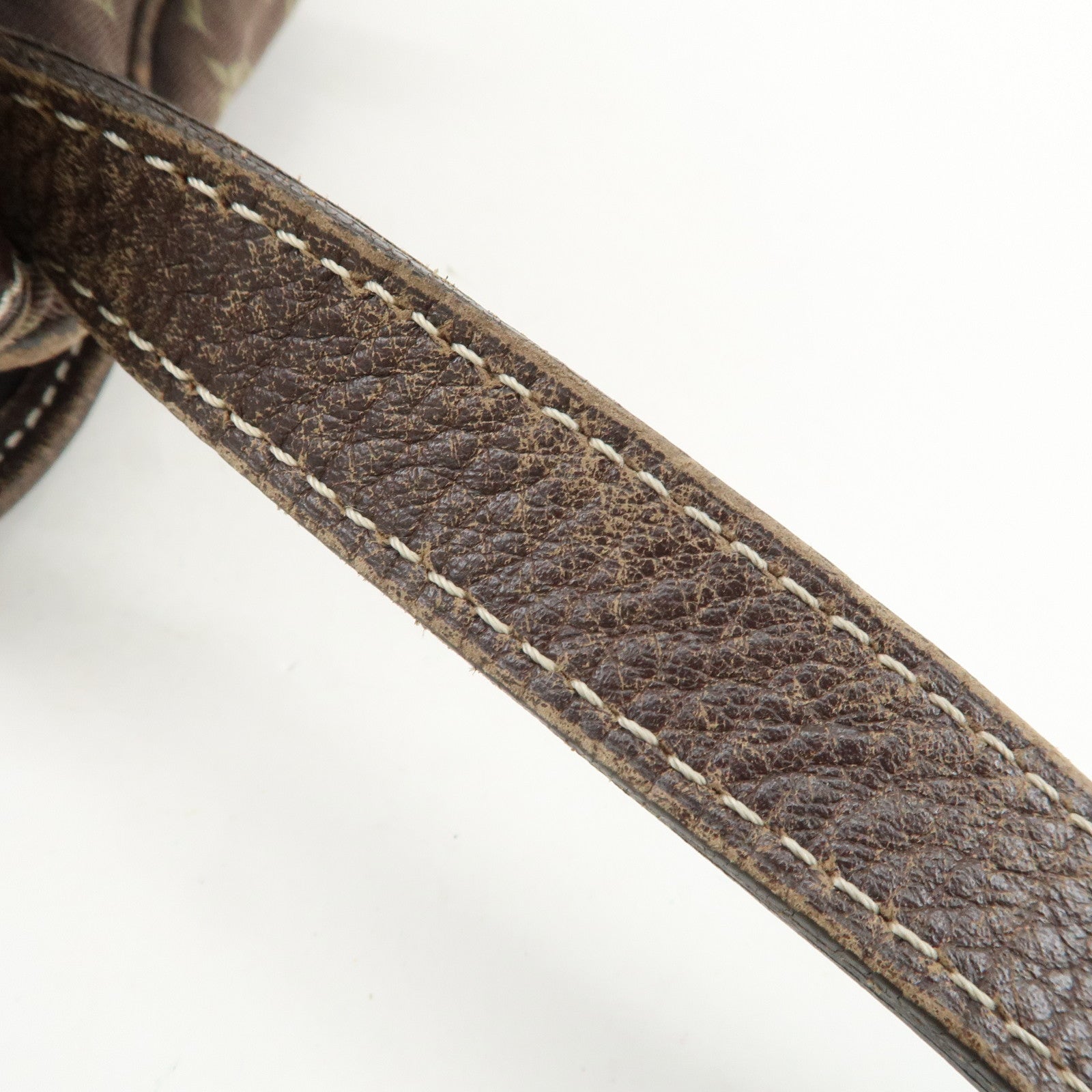 Louis Vuitton Monogram Mini Lin Saumur 30 Shoulder Bag Ebene M95227