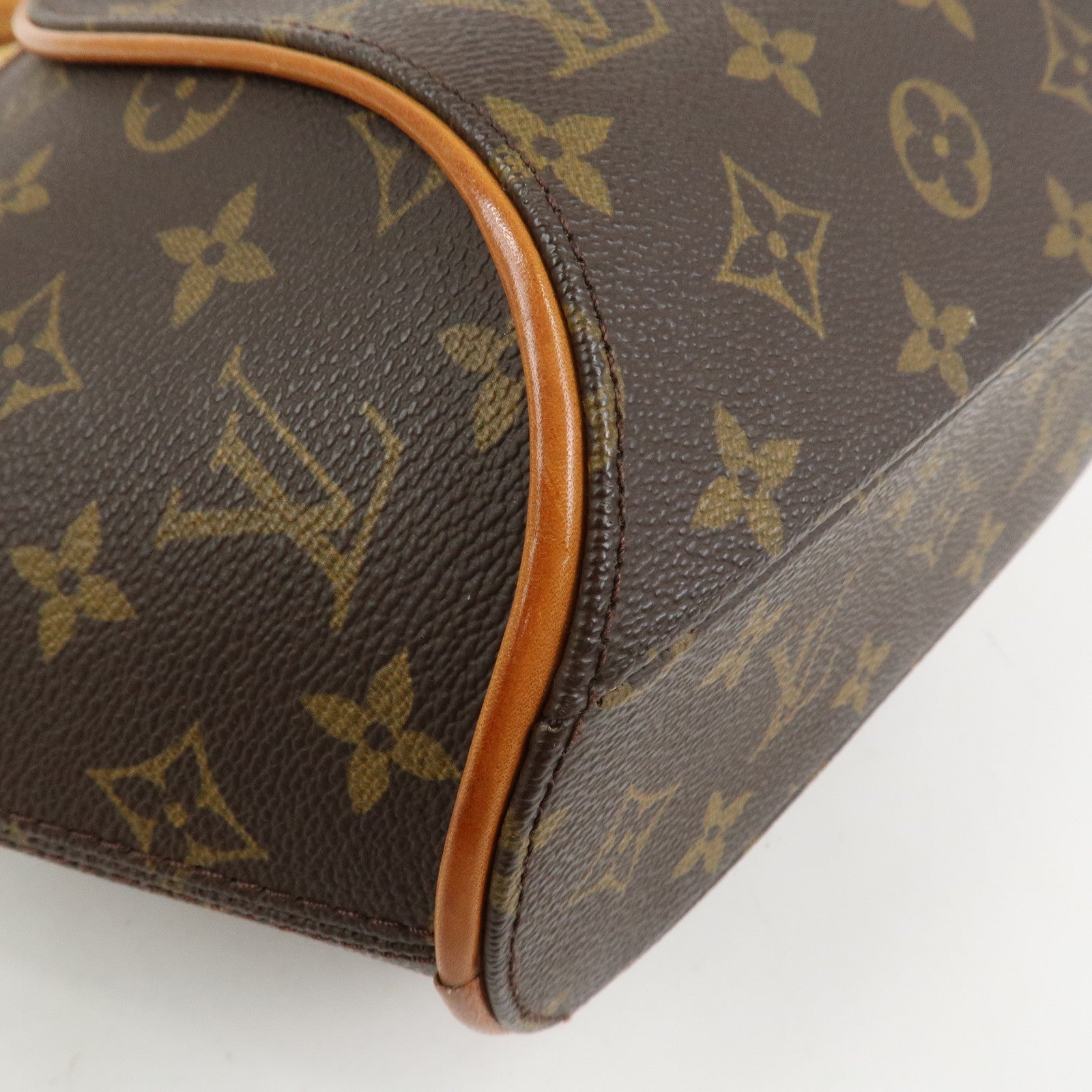 Louis Vuitton Monogram Ellipse PM Hand Bag Brown M51127