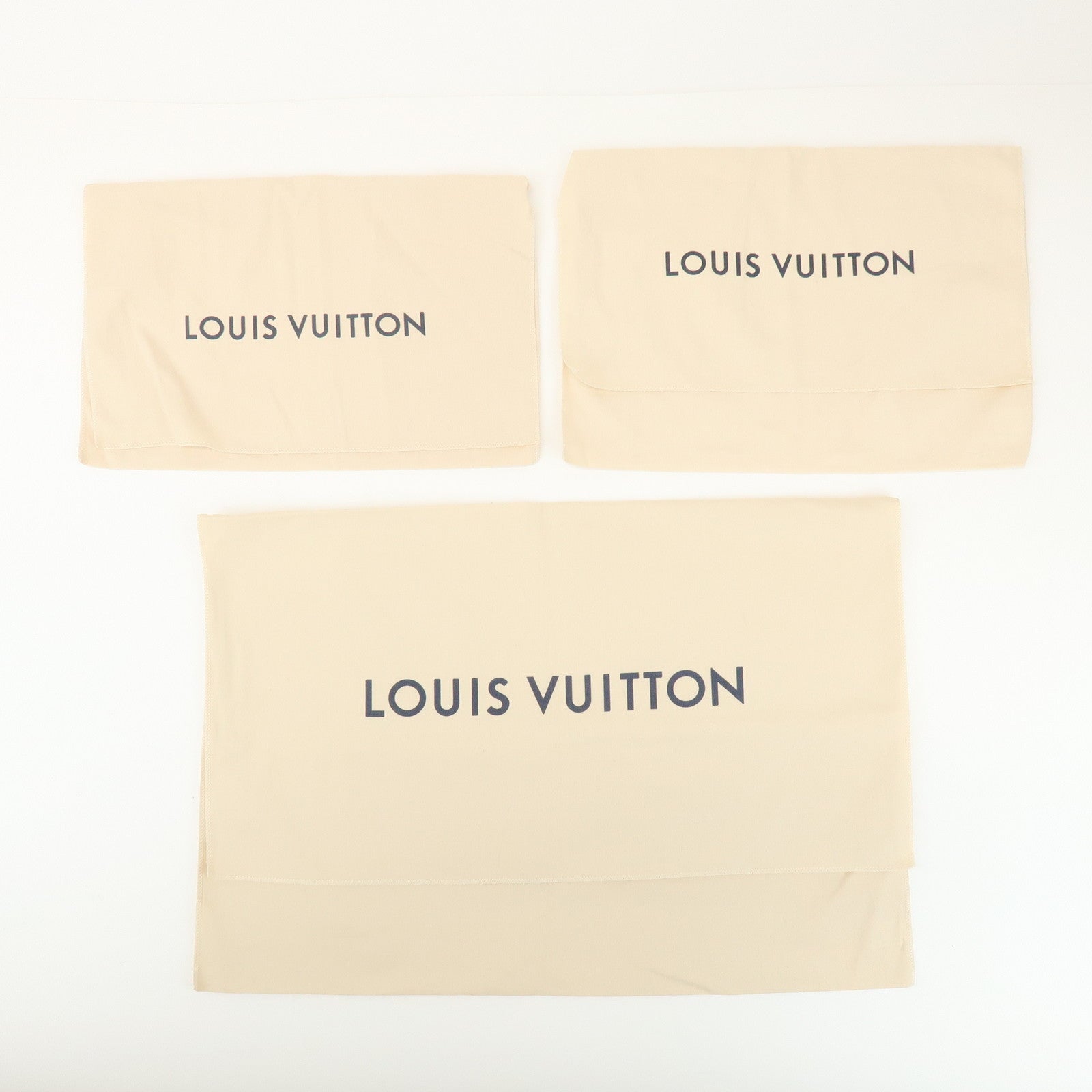 Louis Vuitton Set of 15 Dust Bag Storage Bag Flap Drawstring Style