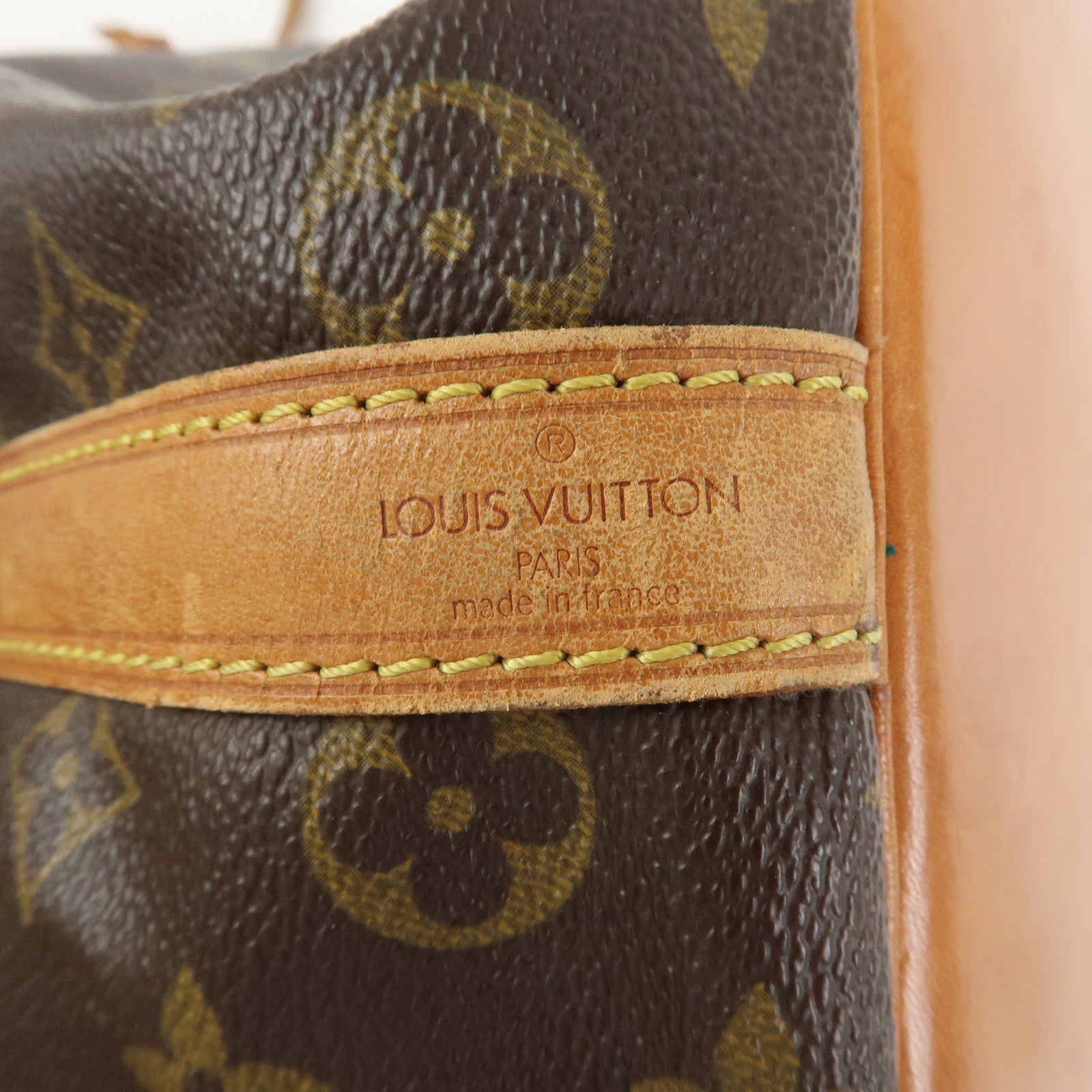 Louis Vuitton Monogram Petit Noe Shoulder Bag Brown M42226