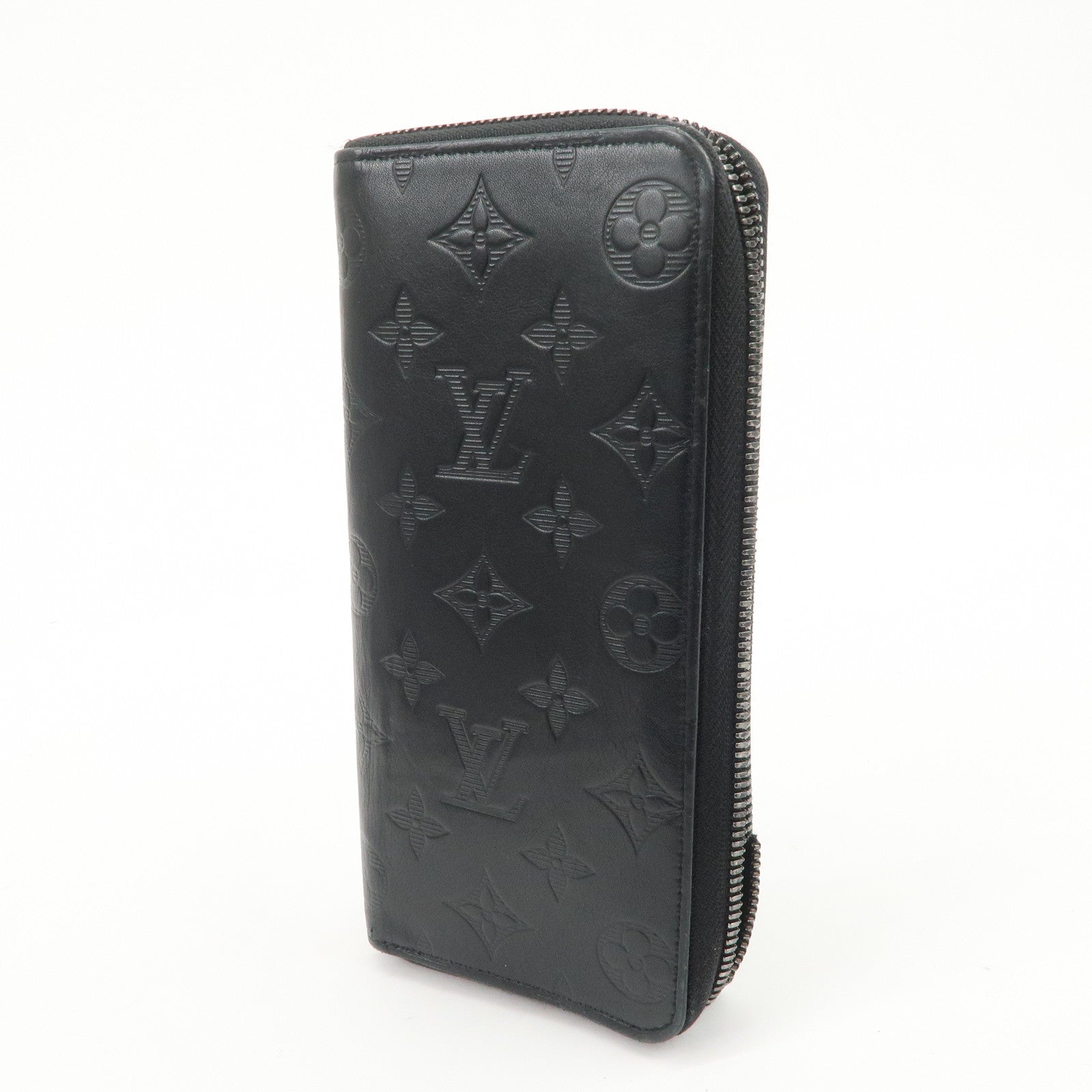 Louis Vuitton Monogram Shadow Vertical Zippy Long Wallet M62902