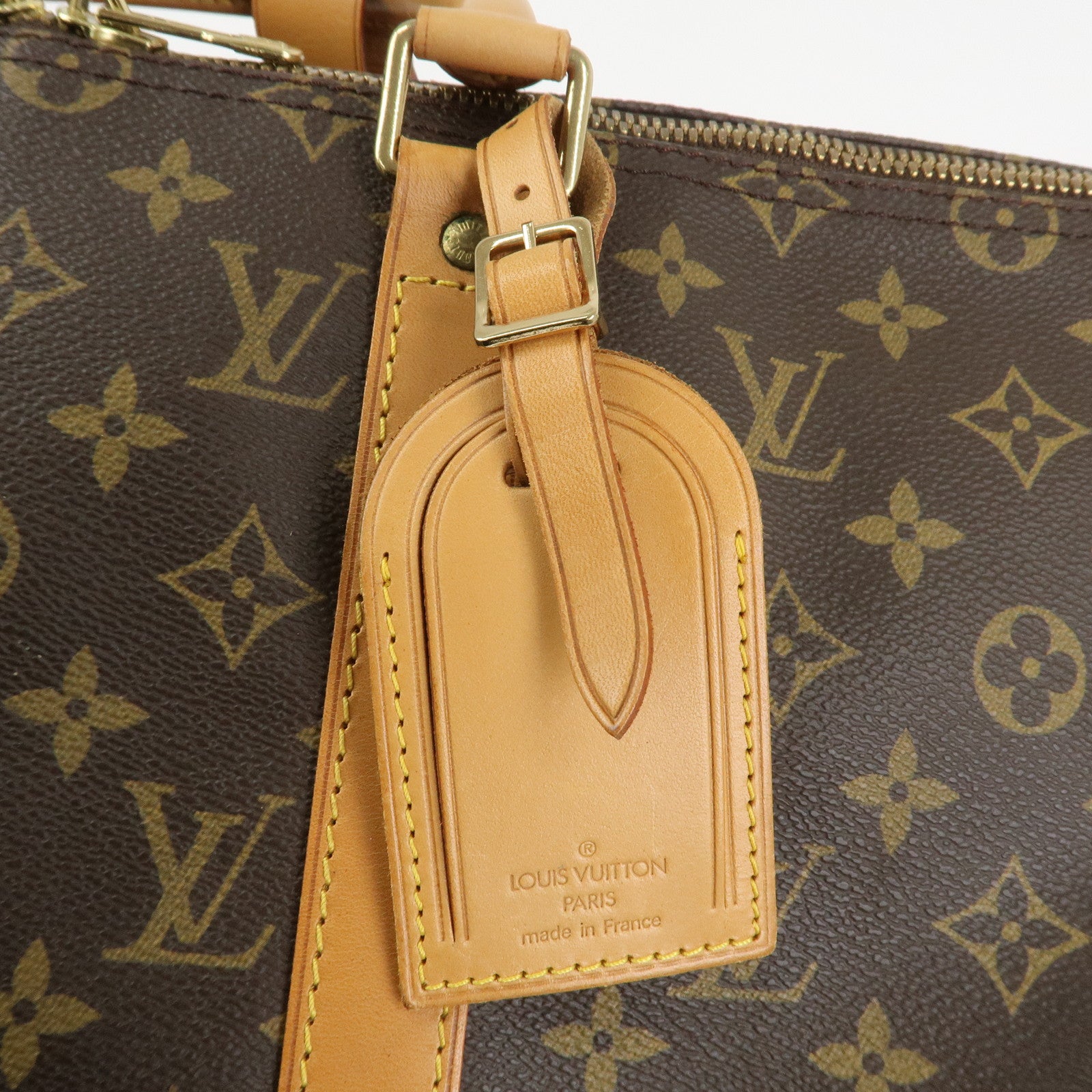 Louis Vuitton Monogram Keep All Bandouliere 50 Boston Bag M41416