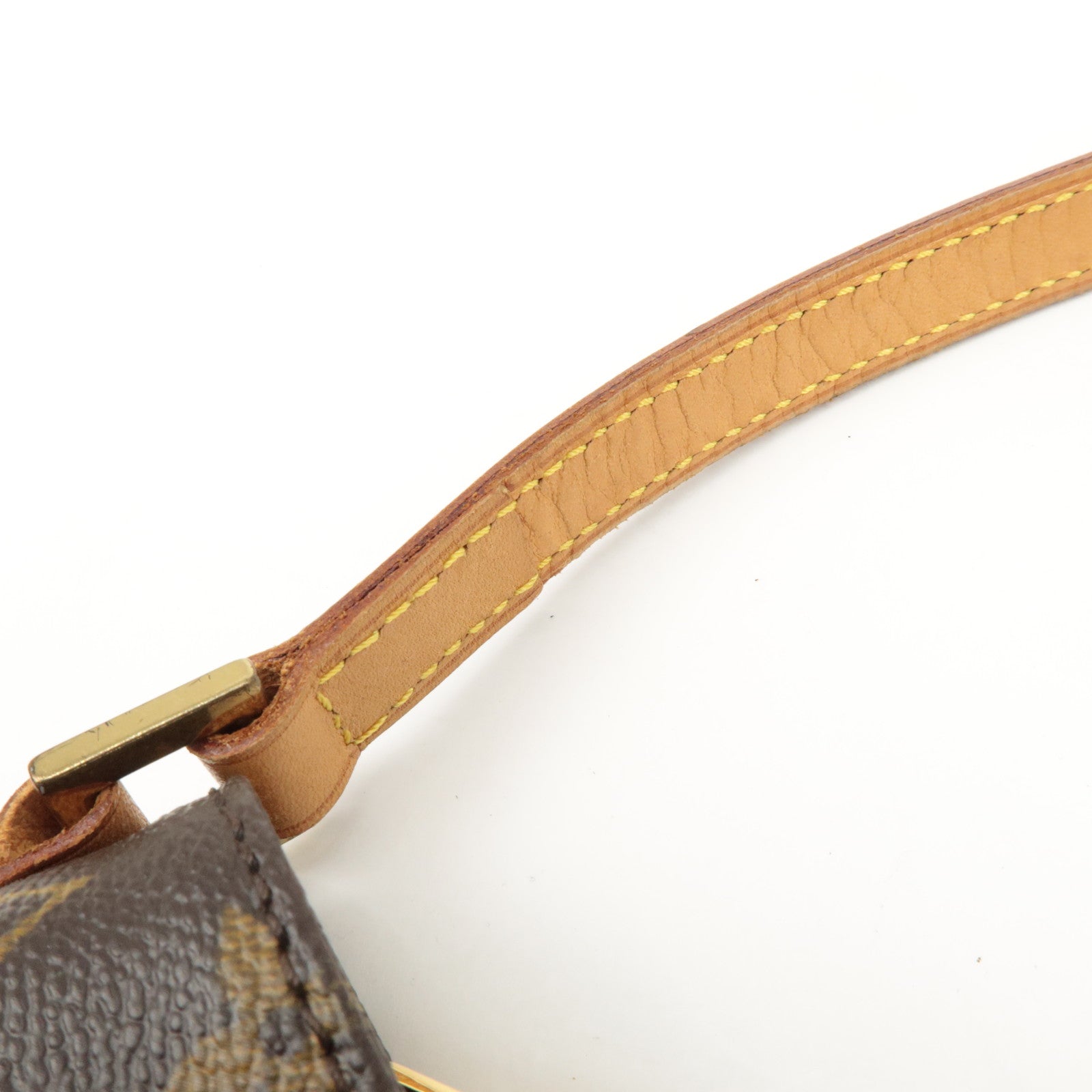 Louis Vuitton Monogram Trotteur Shoulder Bag Brown M51240 Used