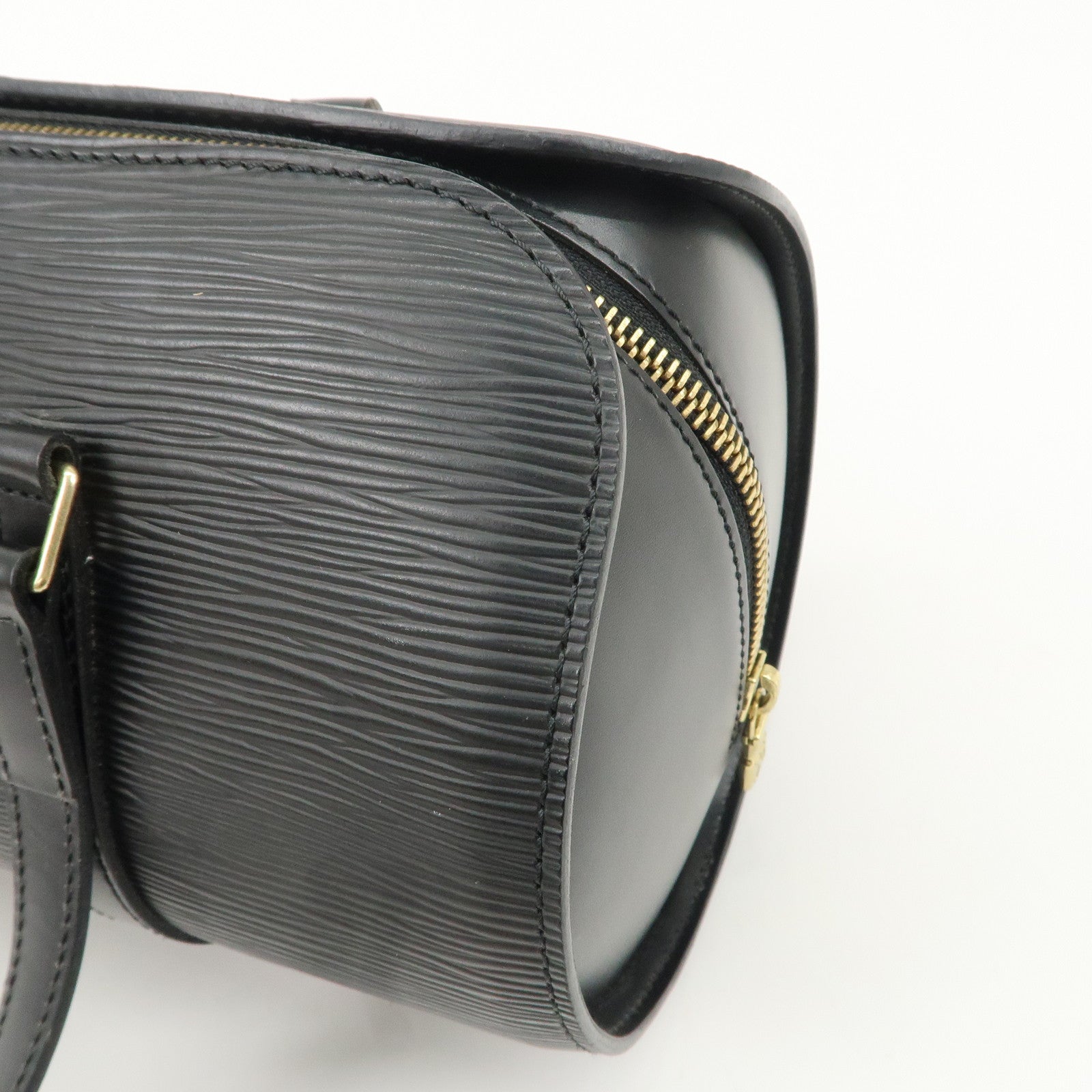 Louis Vuitton Epi Soufflot Hand Bag Noir Black M52862 Used