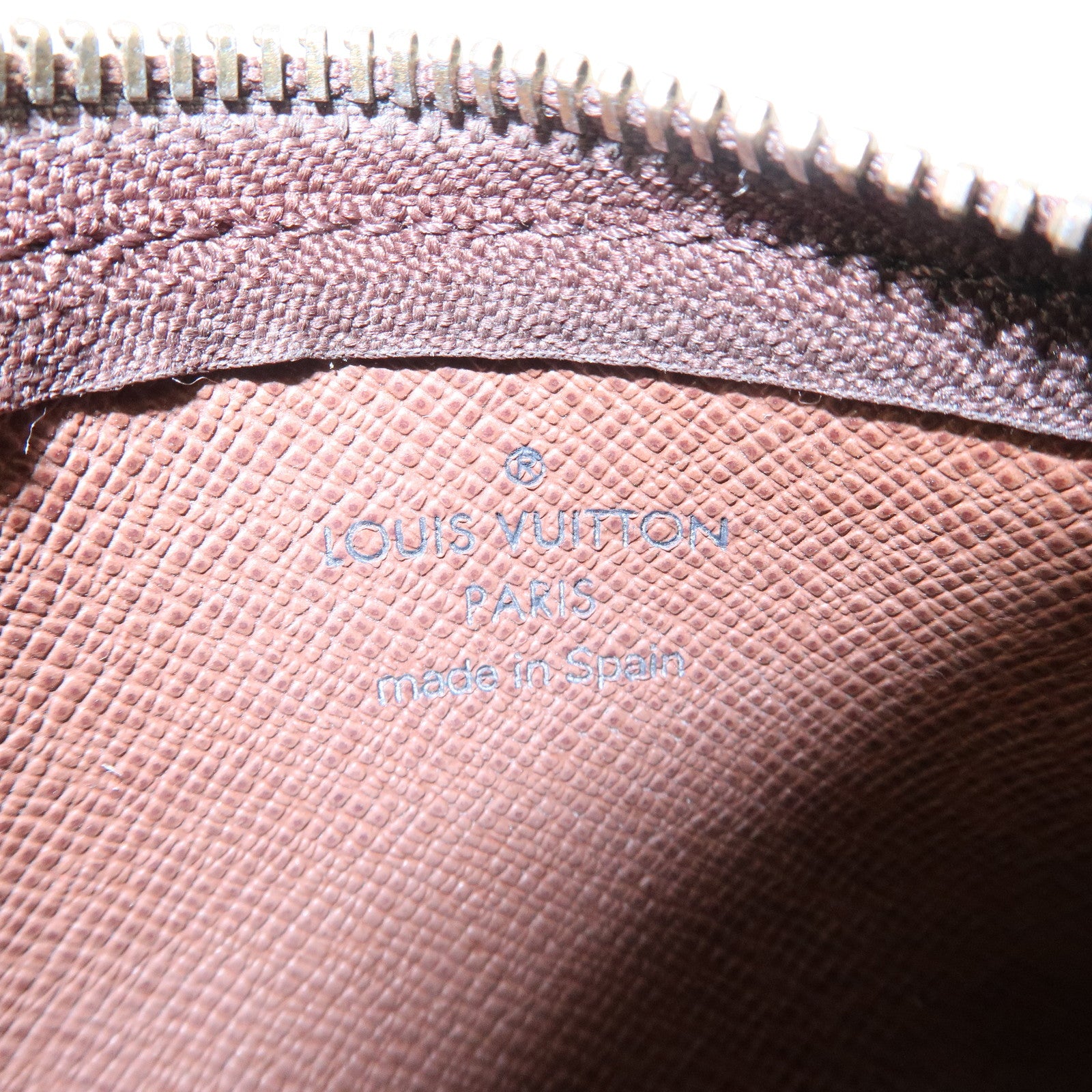 Louis Vuitton Monogram Pochette Cles Coin & Key Case M62650 Used