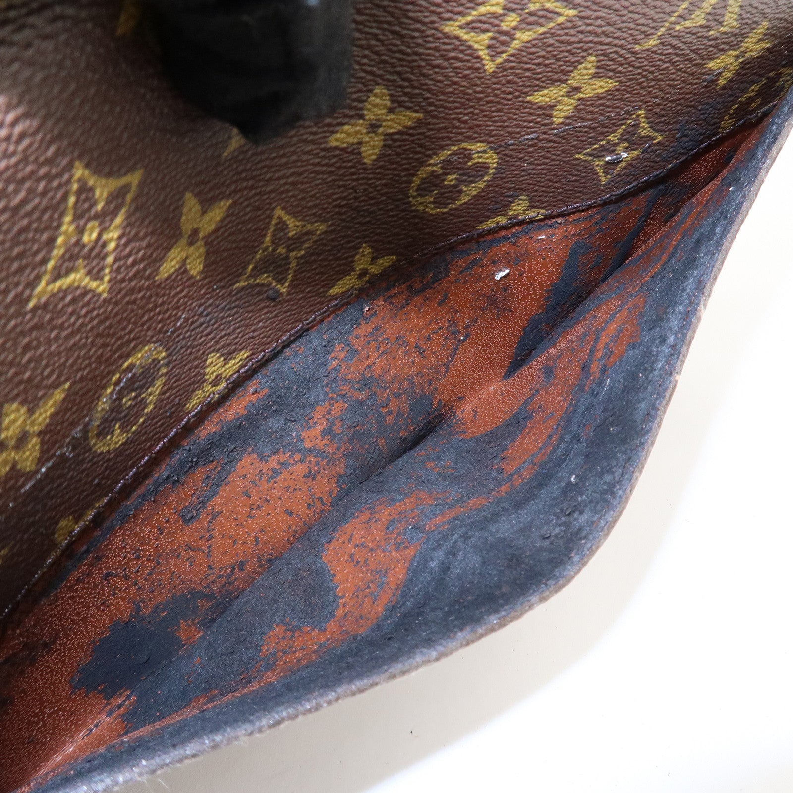 Louis Vuitton Monogram Bordeaux 2Way Bag Shoulder Bag M51797 Used