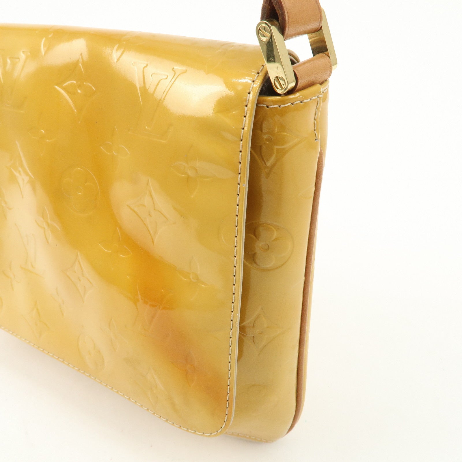 Louis Vuitton Monogram Vernis Thompson Street Jaune M91123 Used