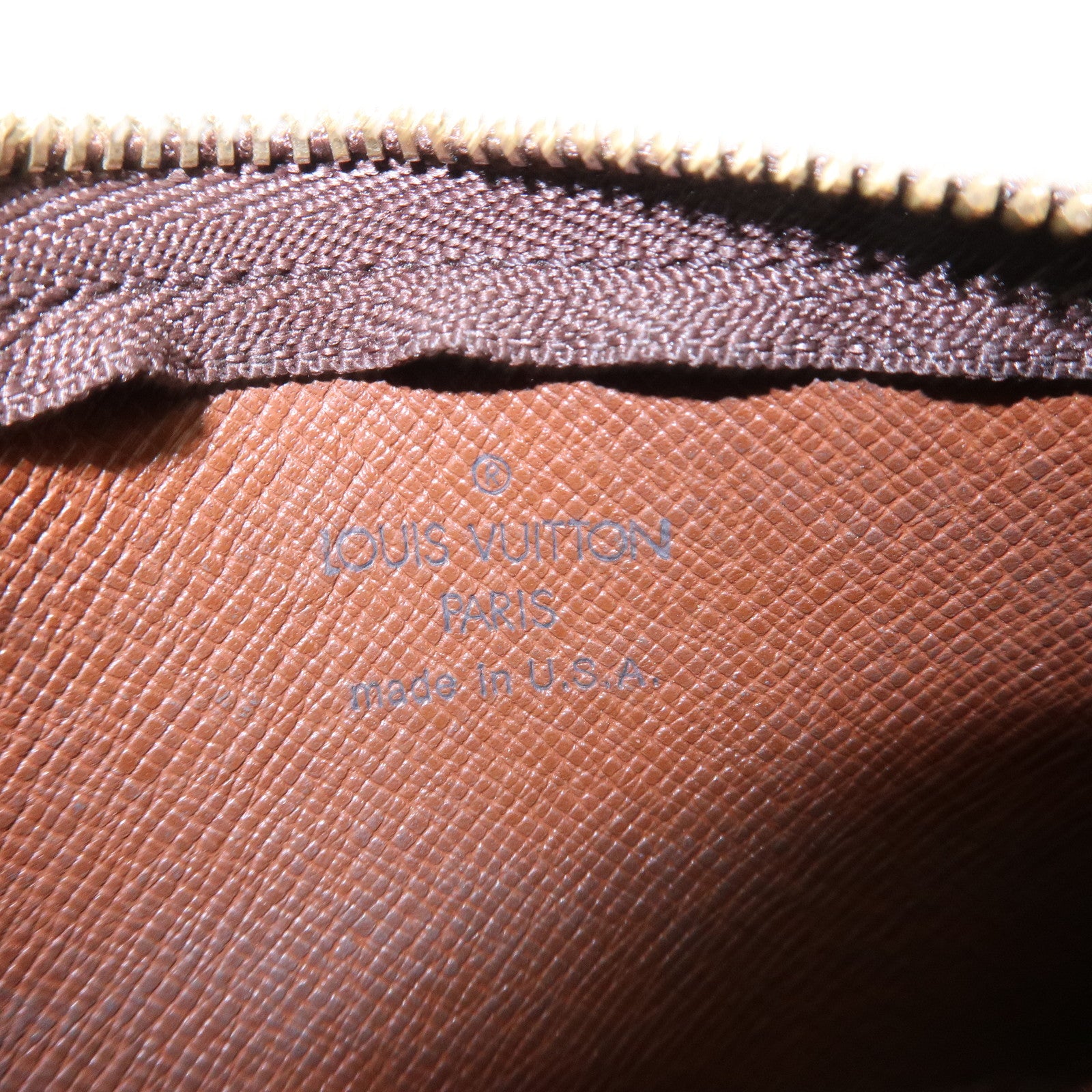 Louis Vuitton Monogram Pochette Cles Coin Case Key Case M62650 Used