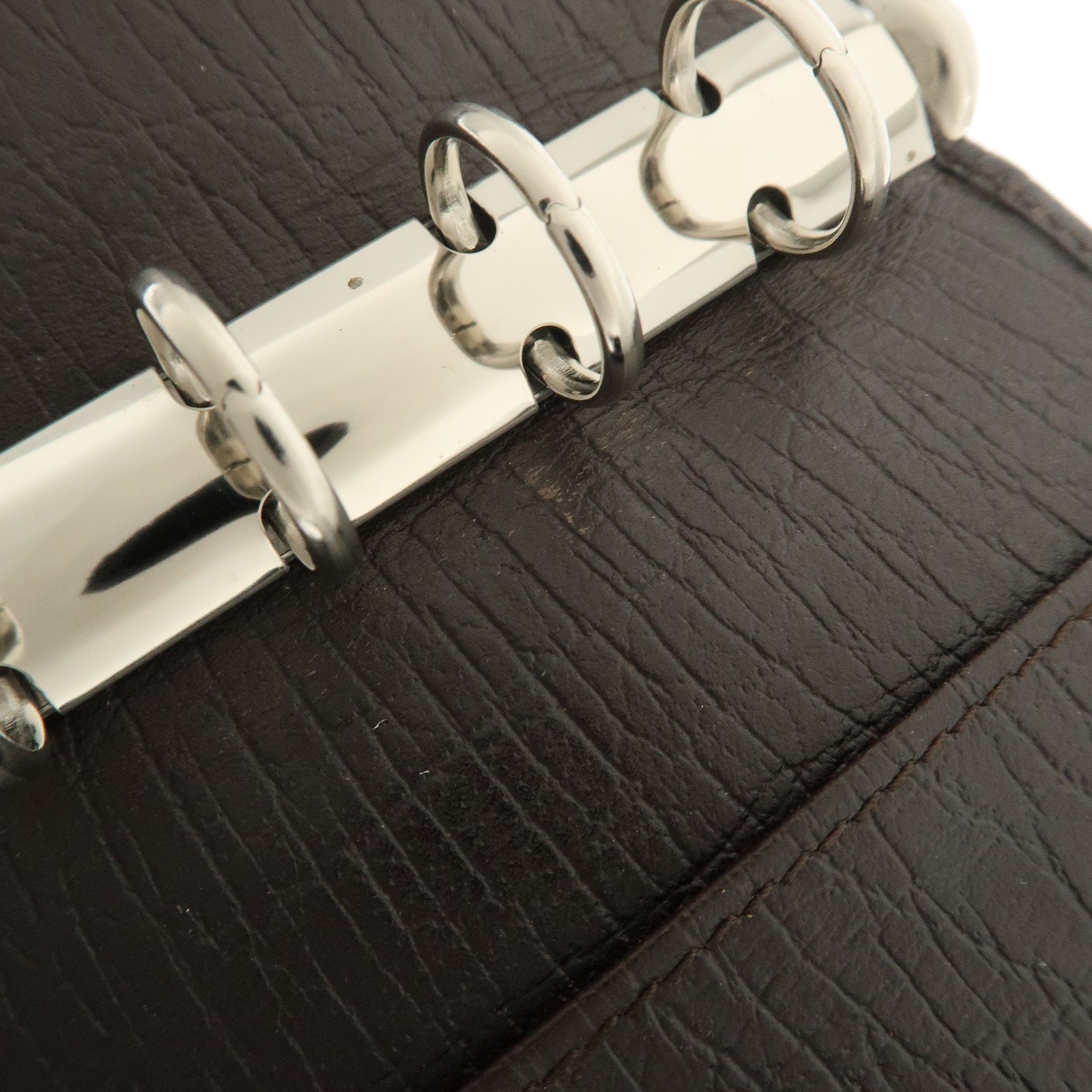 GUCCI Sherry GG Canvas Leather Notebook Cover Planner Cover 115240 Used