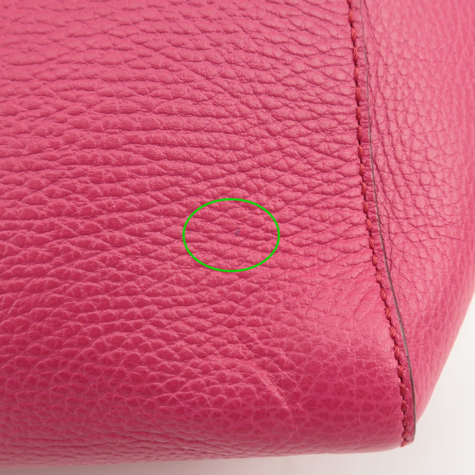 GUCCI Swing Canvas Leather Tote bag Hand Bag Pink 354408 Used