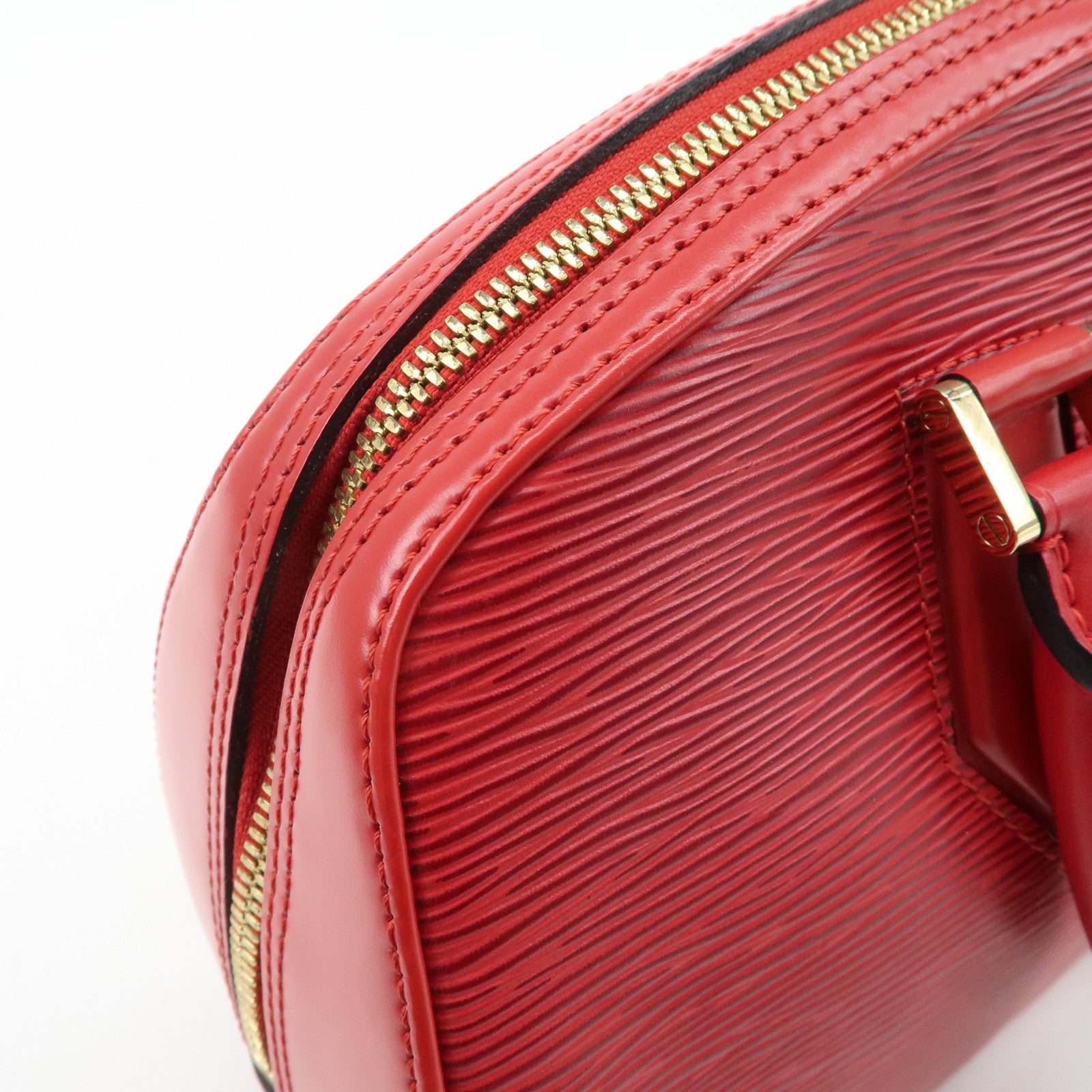 Louis Vuitton Epi Jasmine Hand Bag Castilian Red M52087 Used