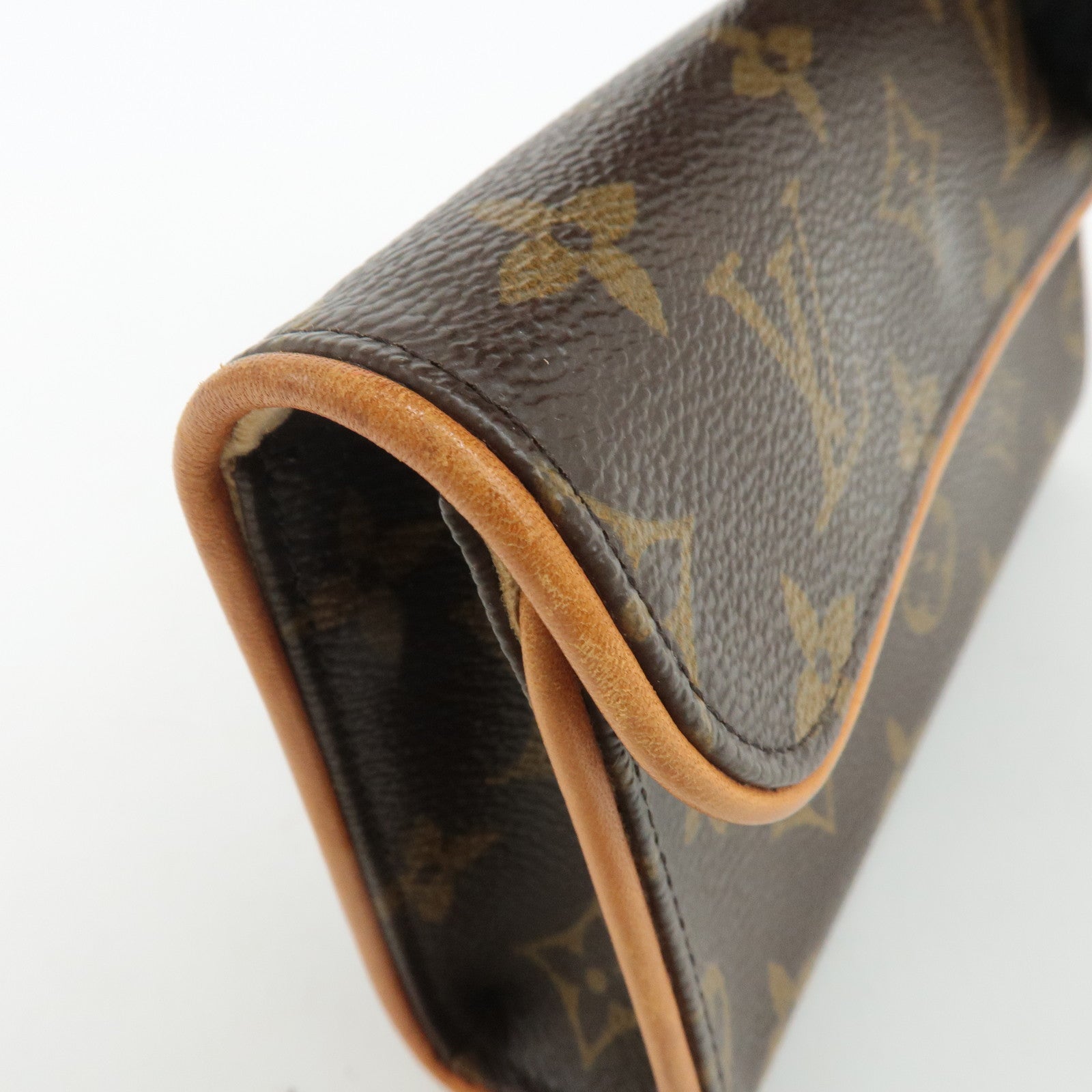 Louis Vuitton Monogram Pochette Florentine Waist Bag Belt M M51855 Used