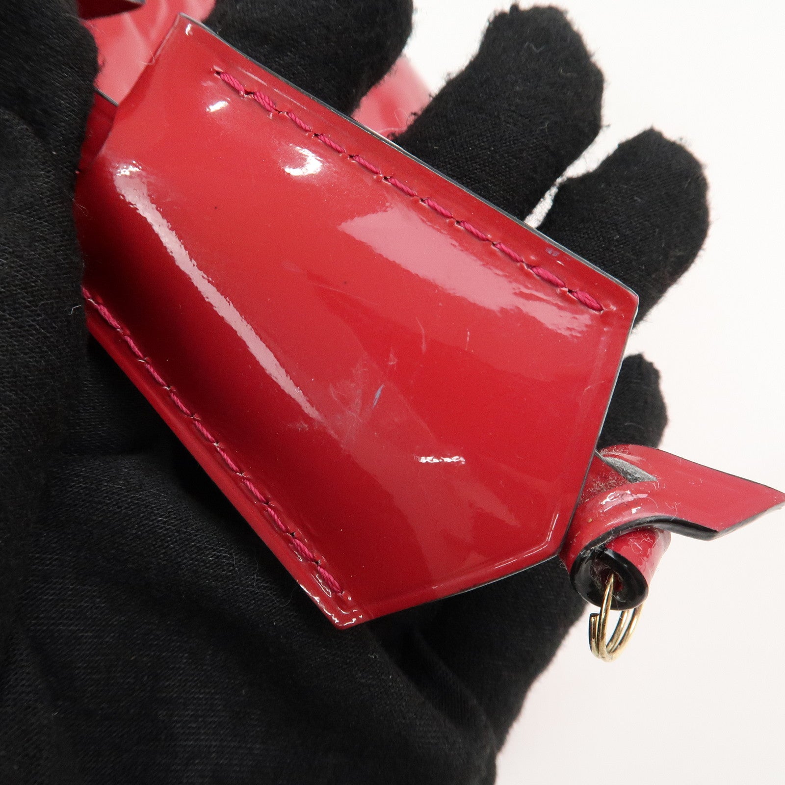 Louis Vuitton Monogram Vernis Alma BB 2Way Bag Rose Indien M91771 Used