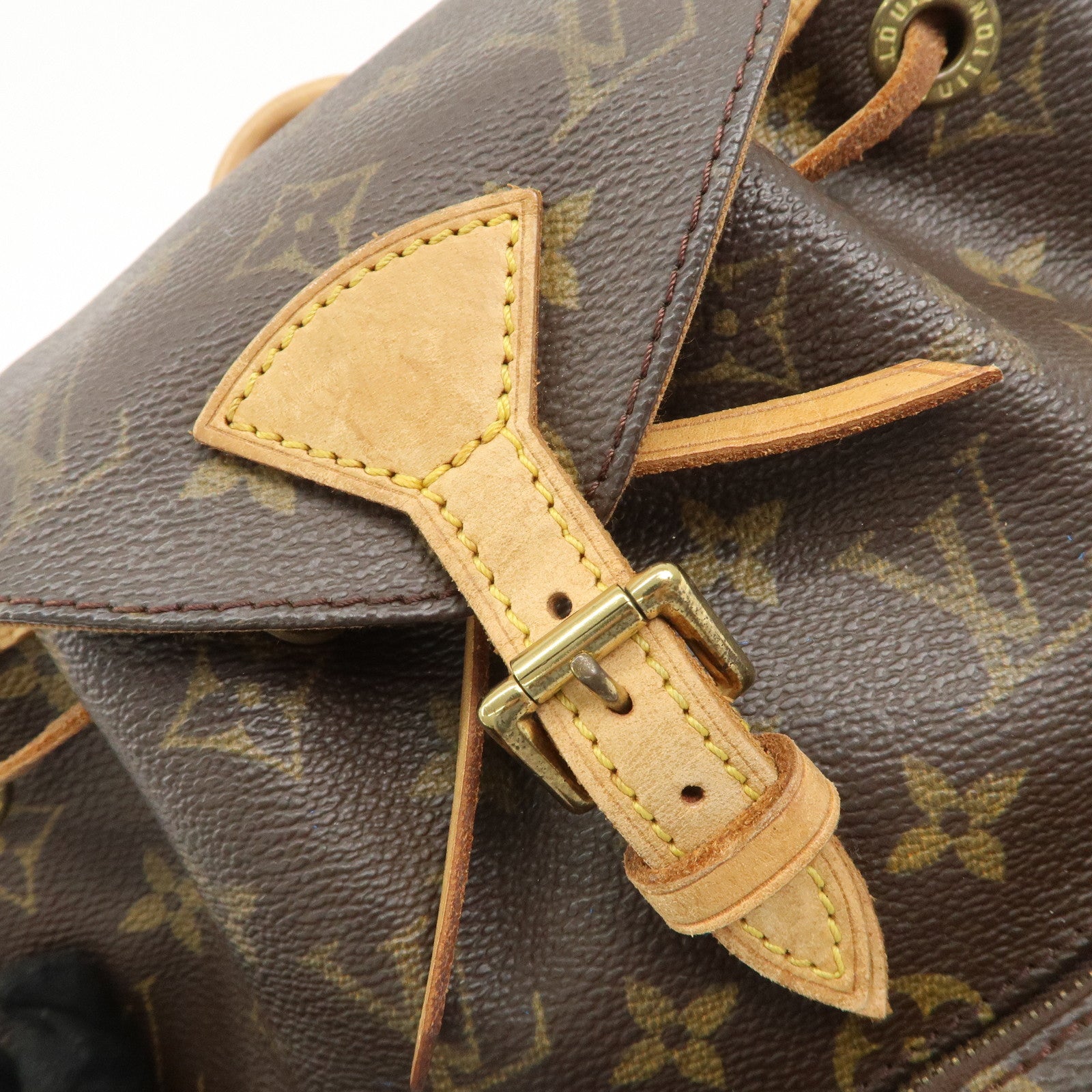 Louis Vuitton Monogram Mini Montsouris Backpack Bag M51137 Used
