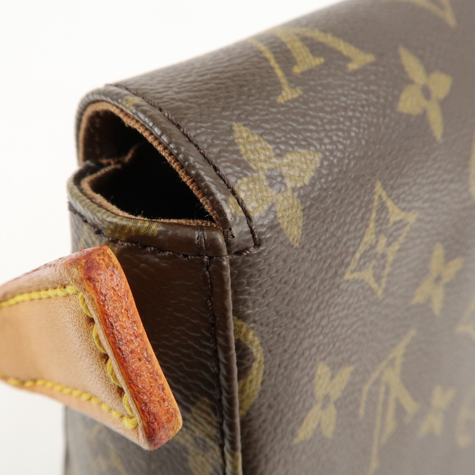 Louis Vuitton Monogram Mini Looping Shoulder Bag Hand Bag M51147 Used