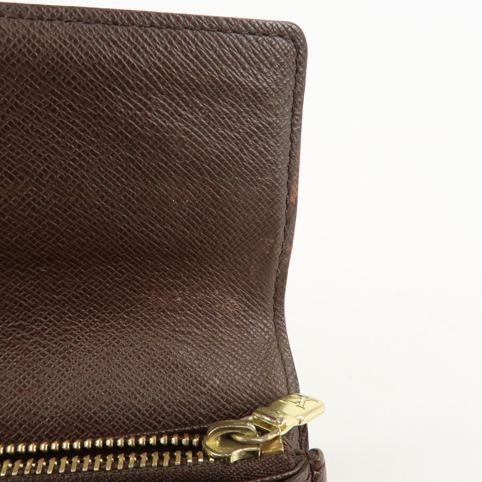 Louis Vuitton Damier Porte Monnaie Cult Credit Long Wallet N61724 Used