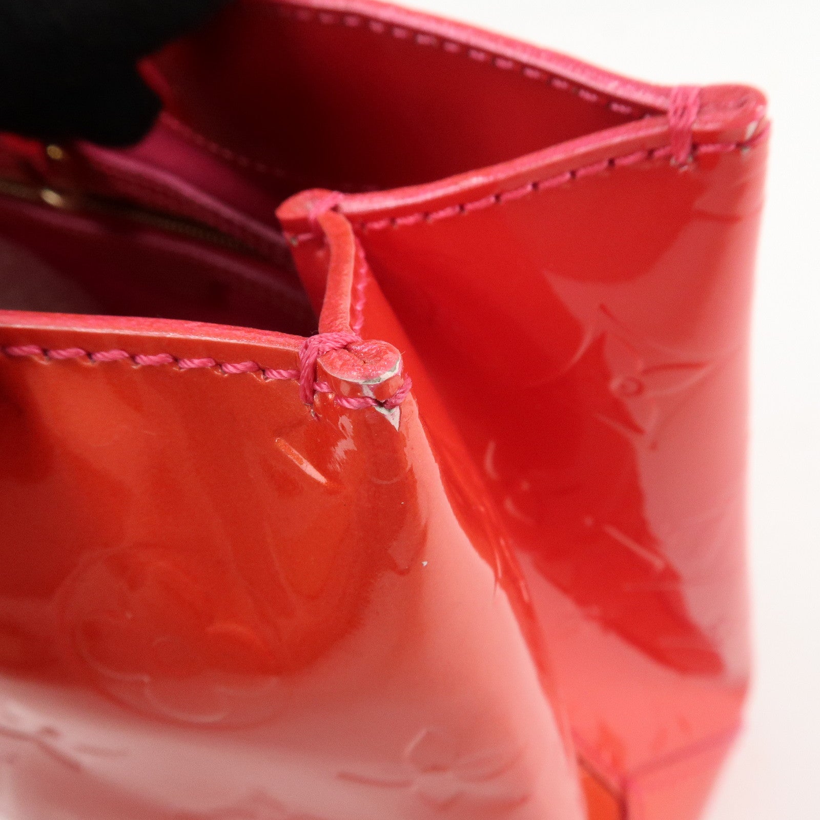 Louis Vuitton Monogram Vernis Wilshire PM Hand Bag M93643 Used