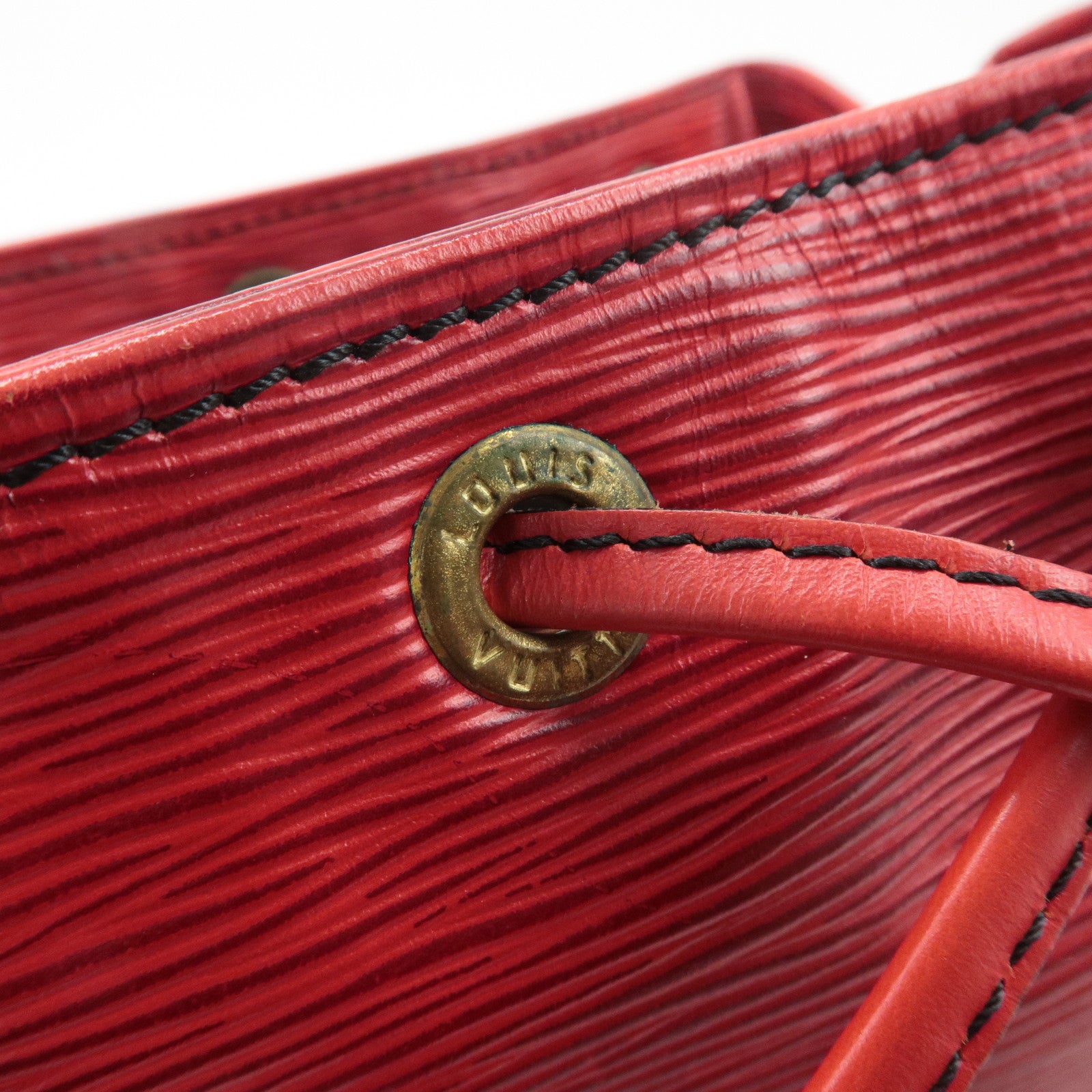 Louis Vuitton Epi Noe Shoulder Bag Castilian Red M44007 Used