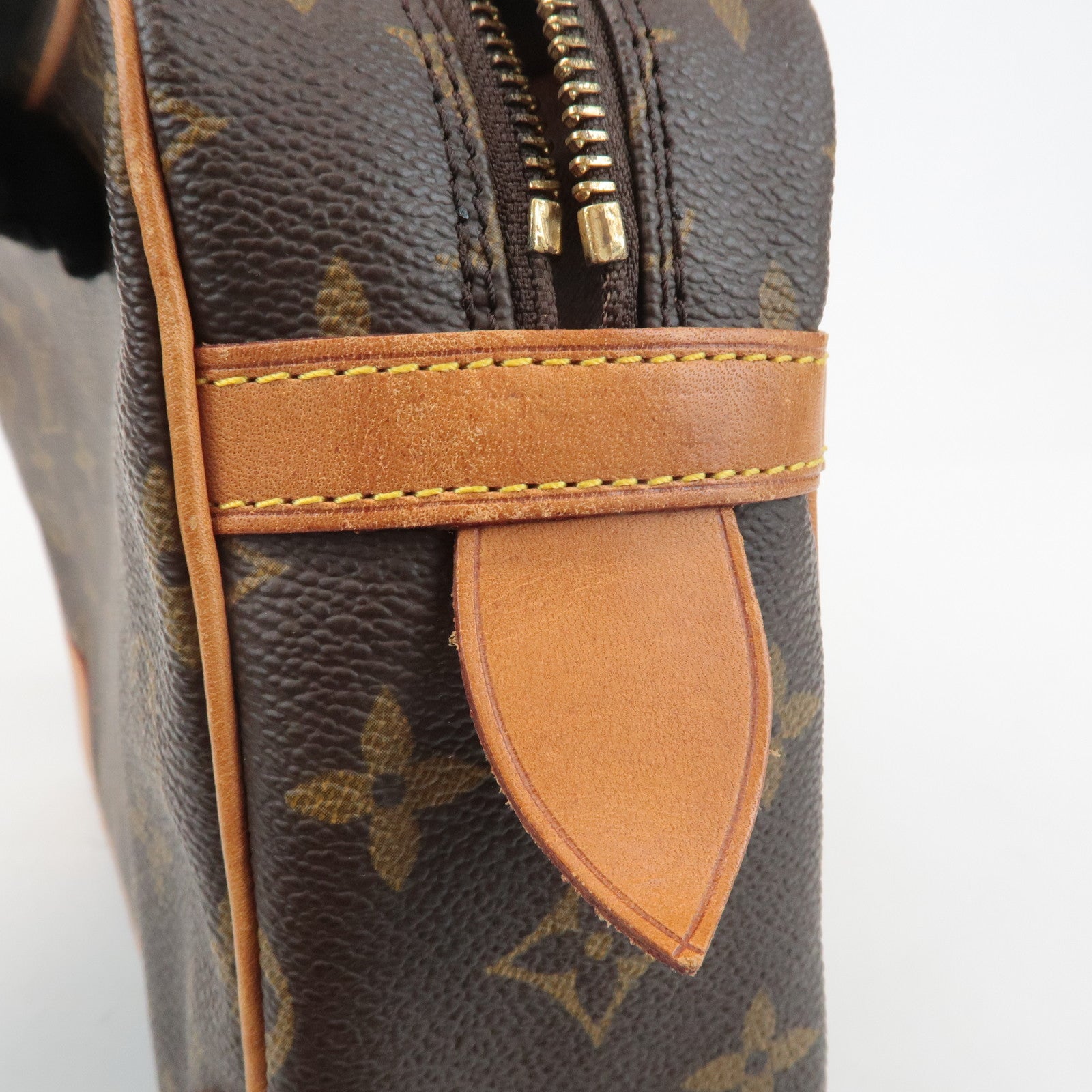 Louis Vuitton Monogram Compiegne 28 Pouch Clutch Bag M51845 Used