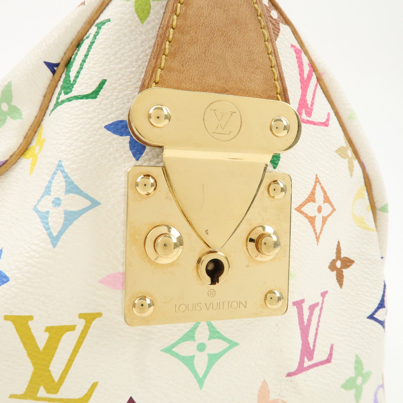 Louis Vuitton Monogram Multicolor Speedy 30 Hand Bag M92643 Used