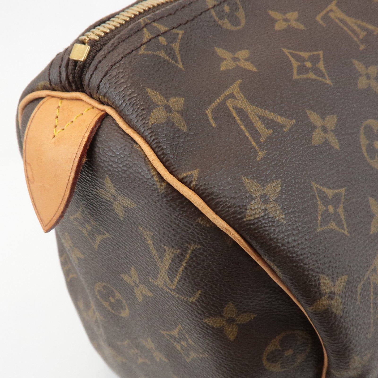 Louis Vuitton Monogram Keep All 45 Boston Bag Brown M41428 Used