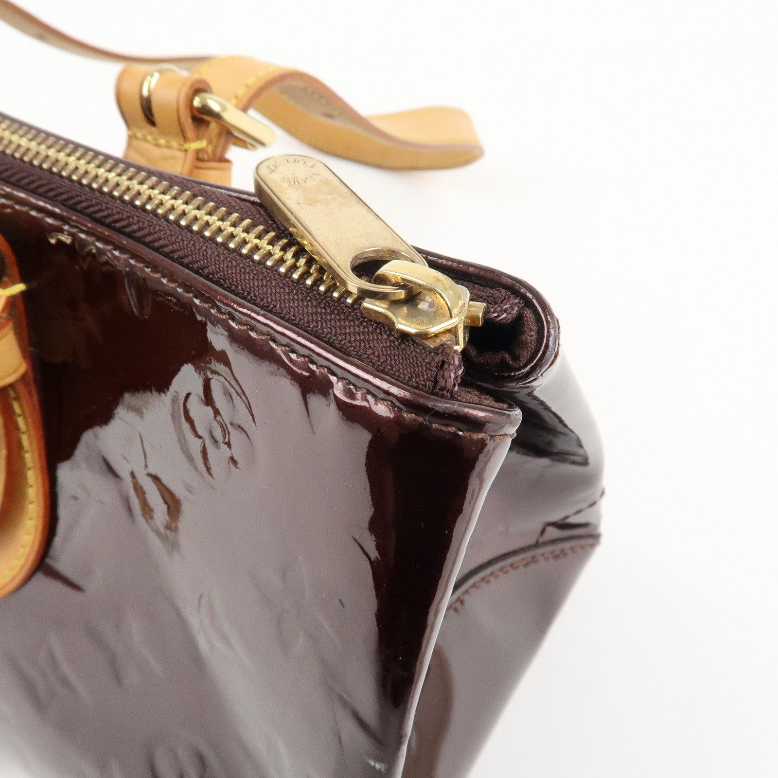 Louis Vuitton Monogram Vernis Rosewood Avenue Hand Bag M93510 Used