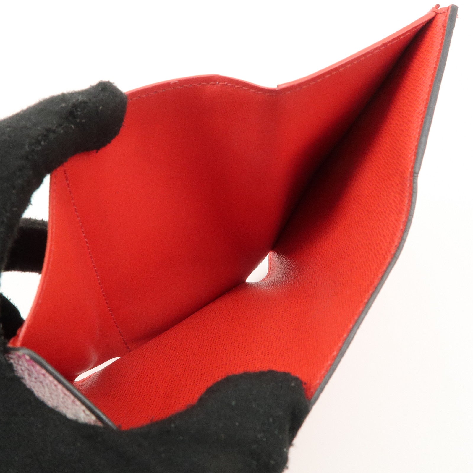 Louis Vuitton Escal Portefeuille Victorine Wallet Rouge M68842 Used