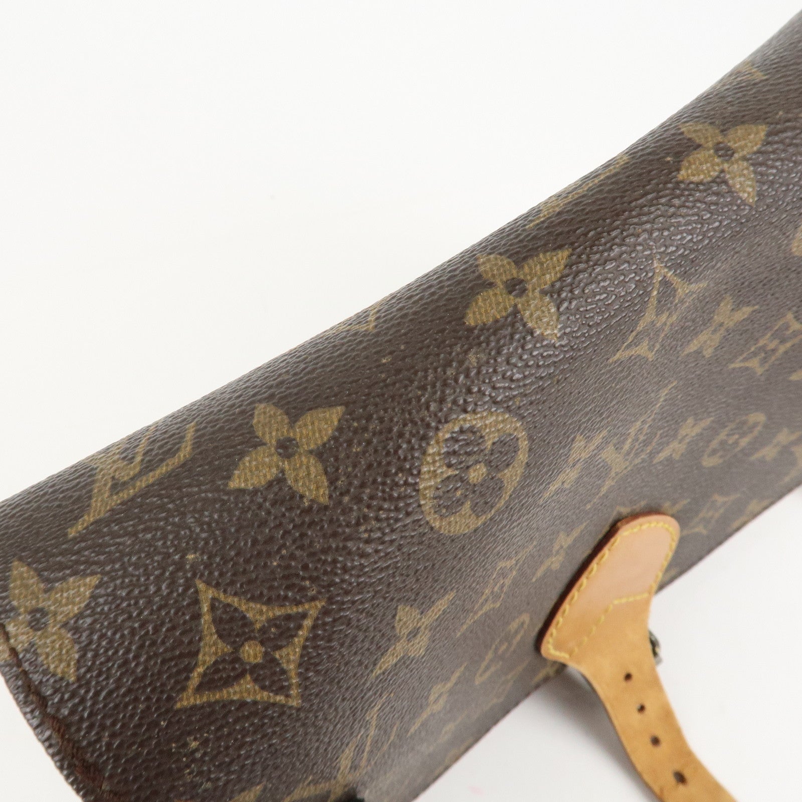 Louis Vuitton Monogram Cartouchiere 22 Shoulder Bag M51253 Used