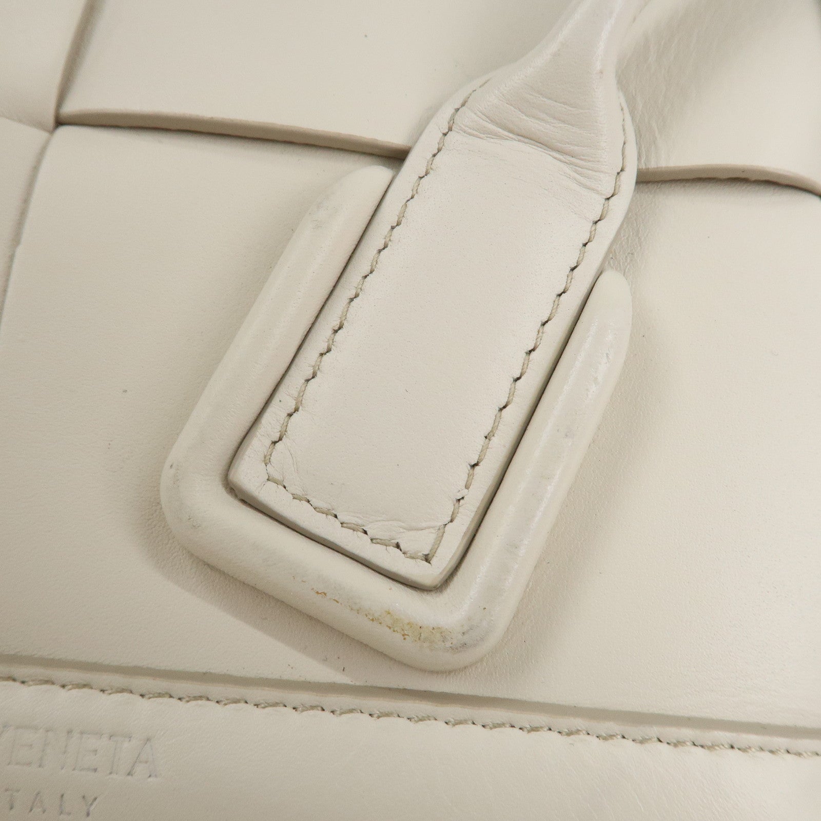 BOTTEGA VENETA Intrecciato Leather Mini The Arco 2Way Bag 600606 Used