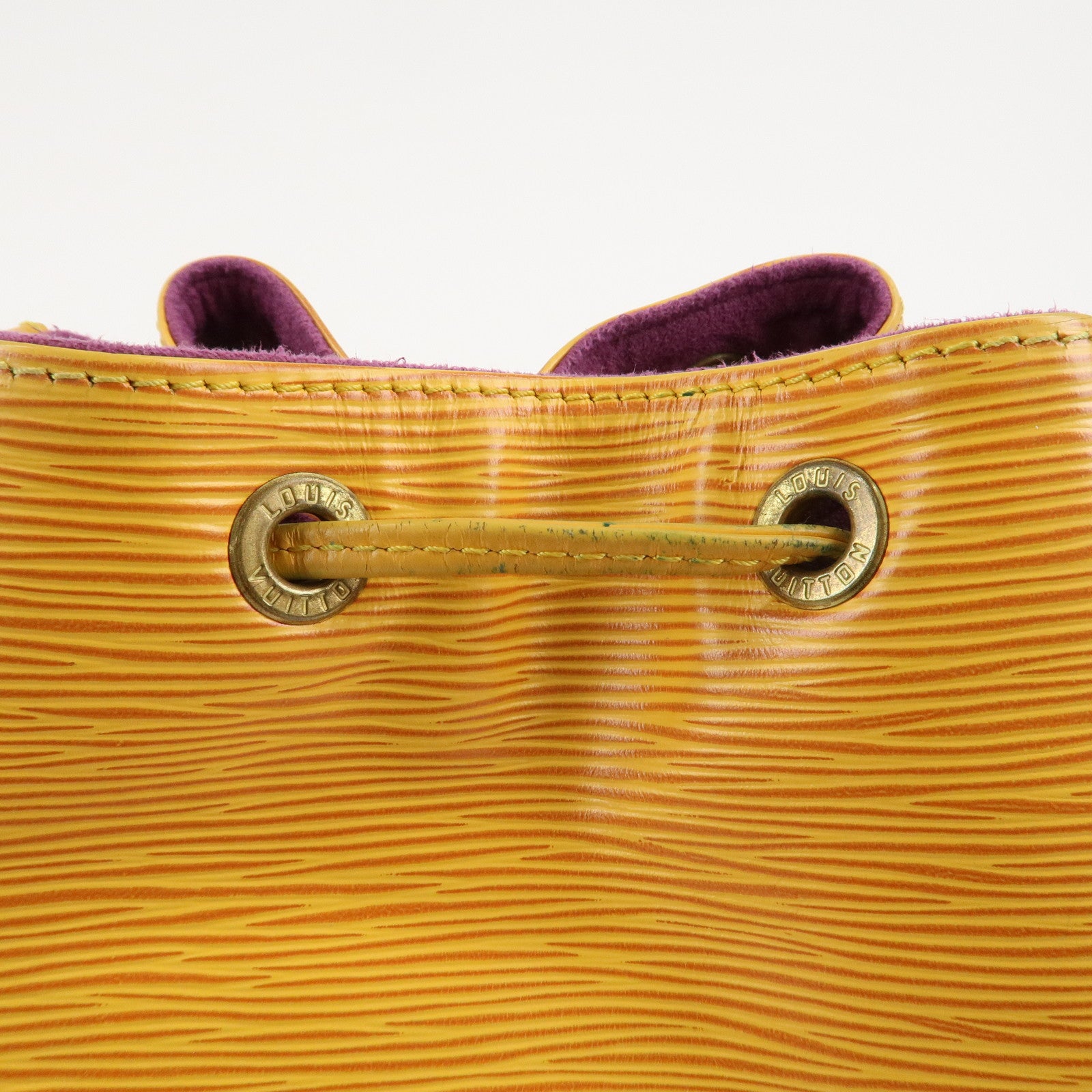 Louis Vuitton Epi Petit Noe Shoulder Bag Tassili Yellow M44109 Used