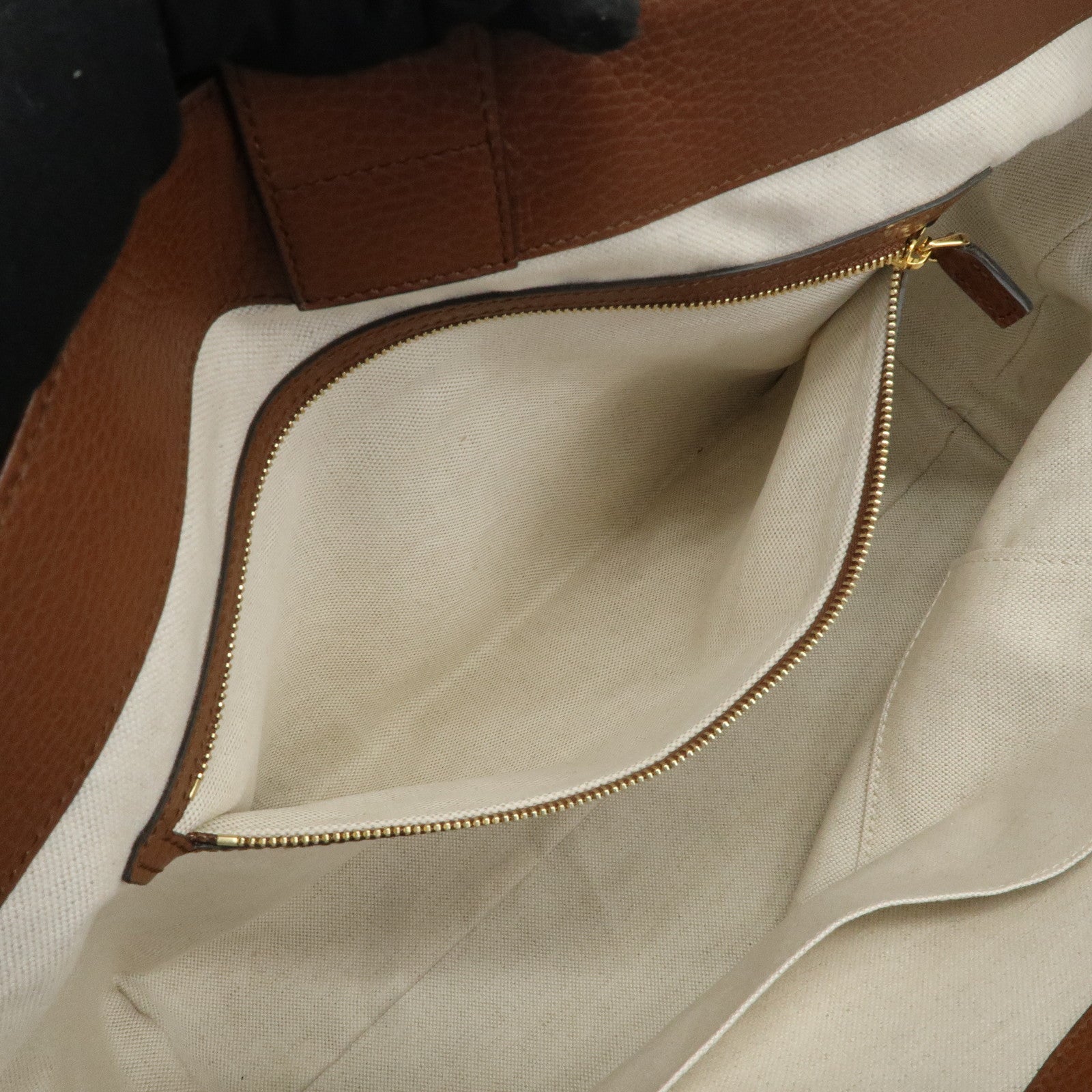 GUCCI Sherry Ophidia GG Denim Leather Medium Tote Bag 631685 Used