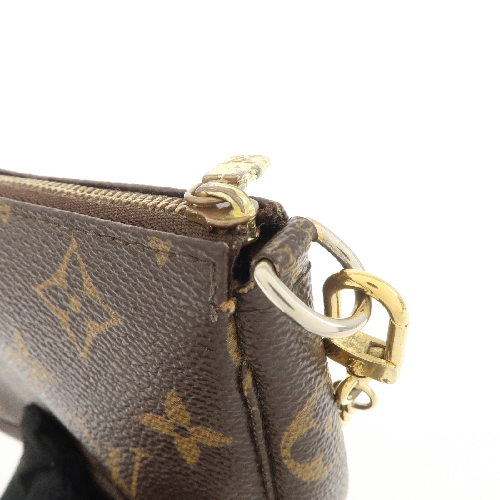 Louis Vuitton Monogram Mini Pochette Accessoires Pouch M58009 Used