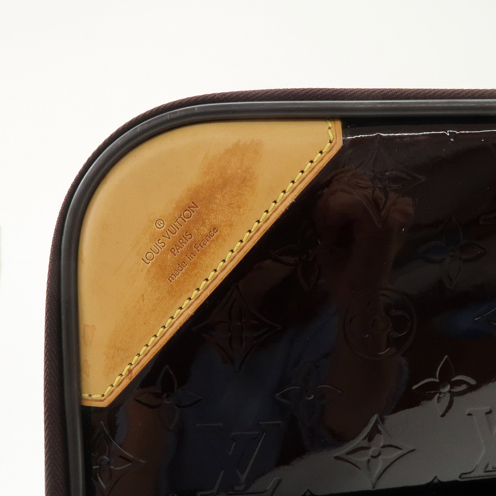 Louis Vuitton Monogram Vernis Pegase 50 Luggage Bag M91992 Used