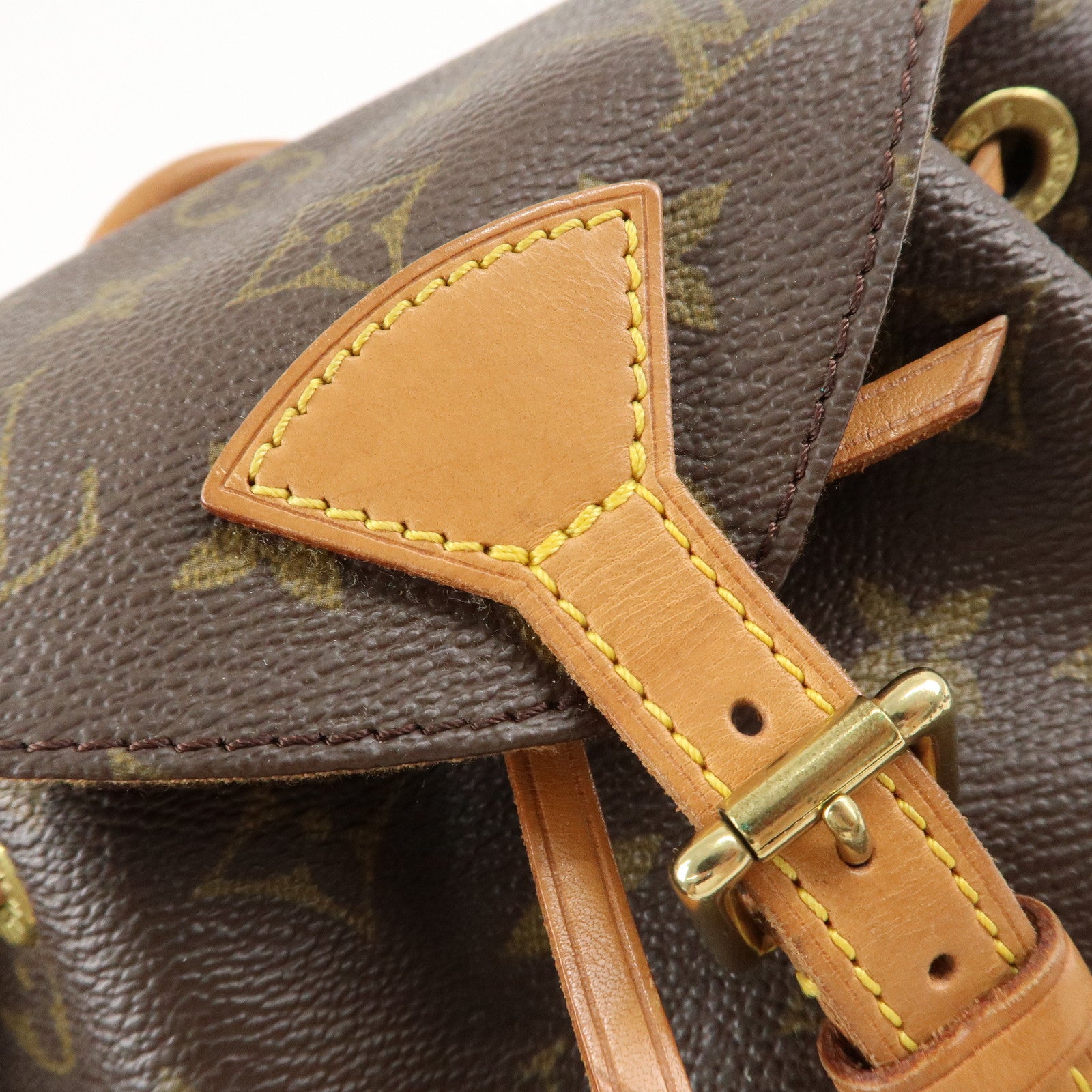 Louis Vuitton Monogram Mini Montsouris Back Pack Bag M51137 Used