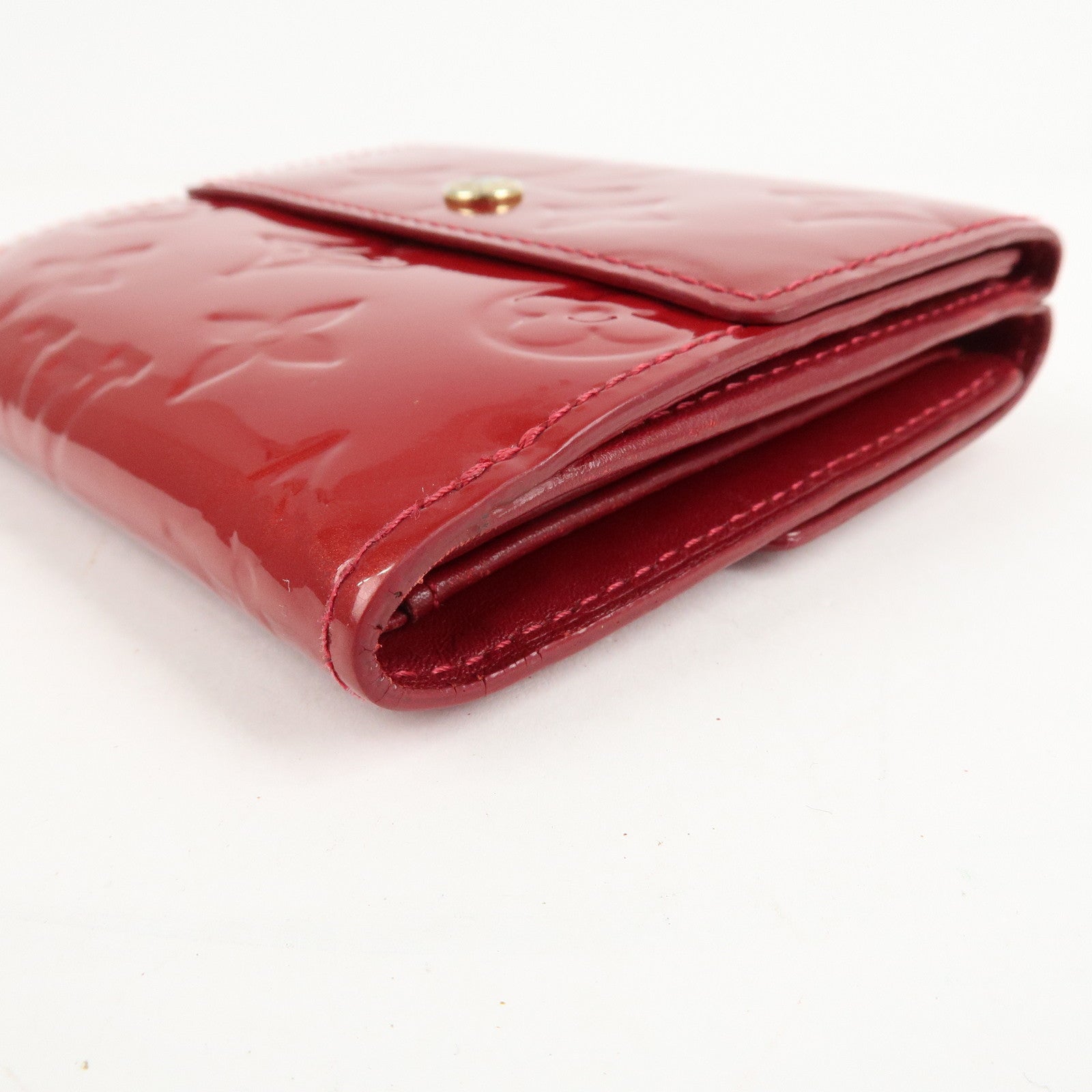 Louis Vuitton Set of 2 Monogram Vernis Wallet M91981 M91982 Used