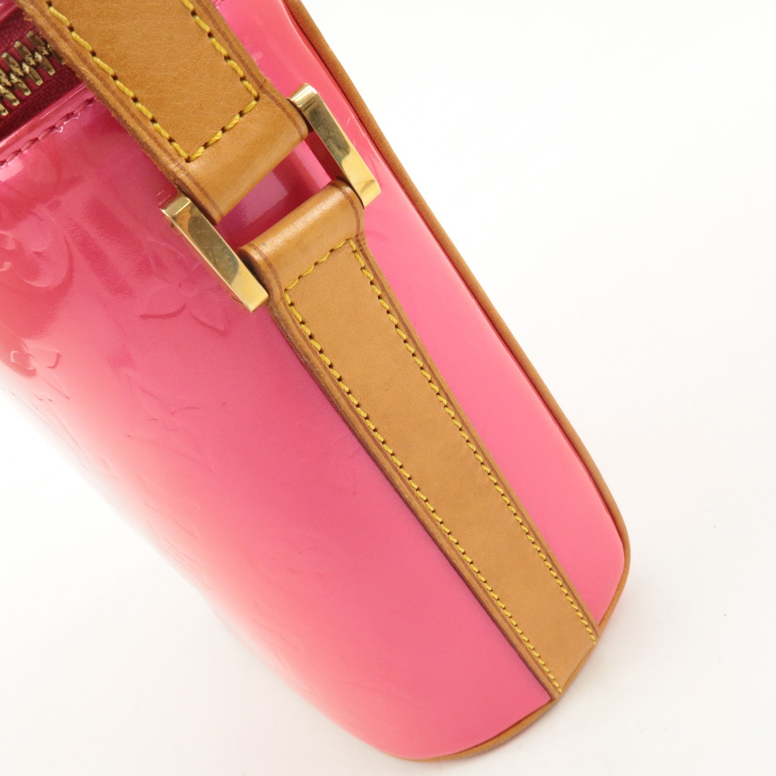 Louis Vuitton Monogram Vernis Sullivan Vertical Fuchsia M91259 Used