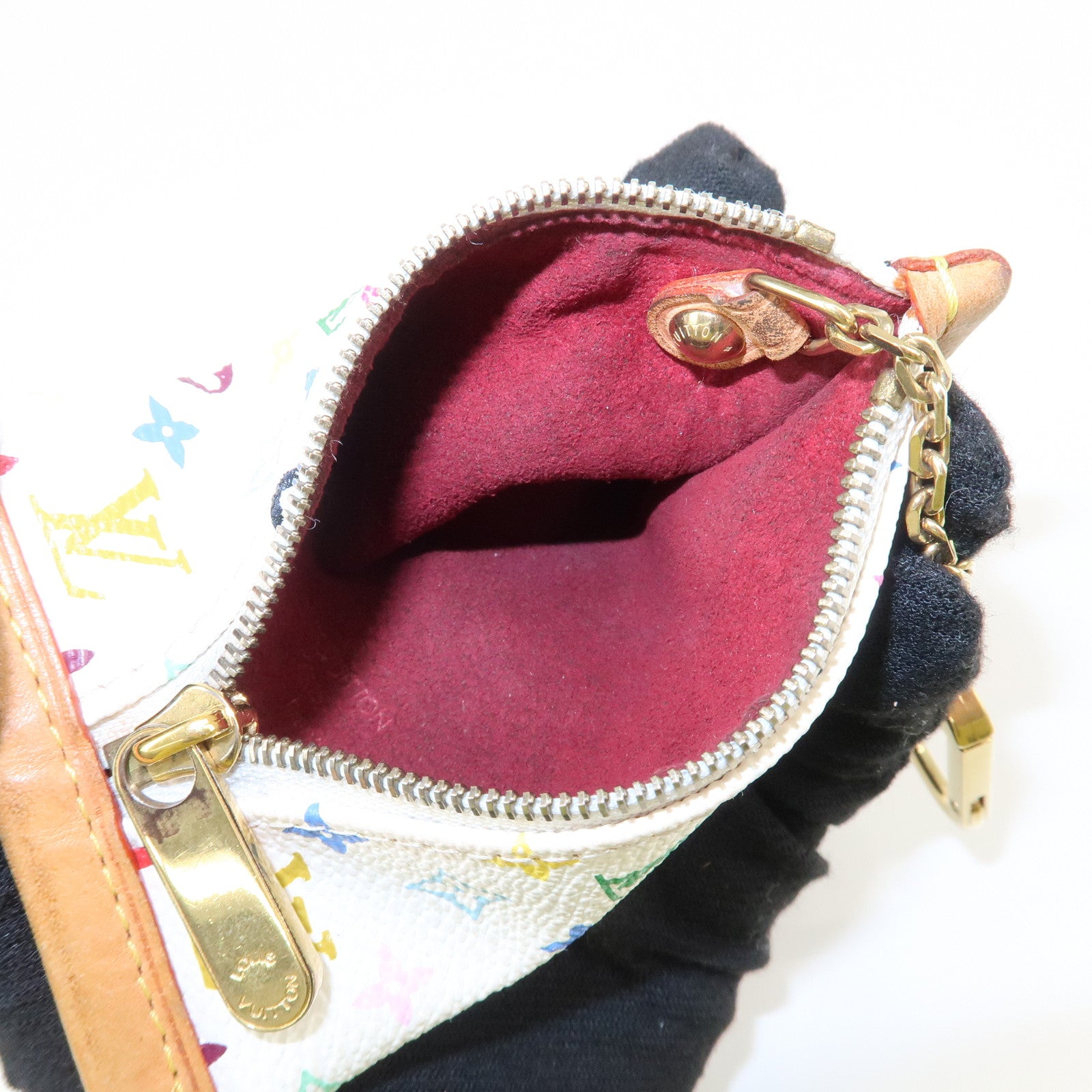 Louis Vuitton Monogram Multicolor Berlingo Coin Case M58028 Used