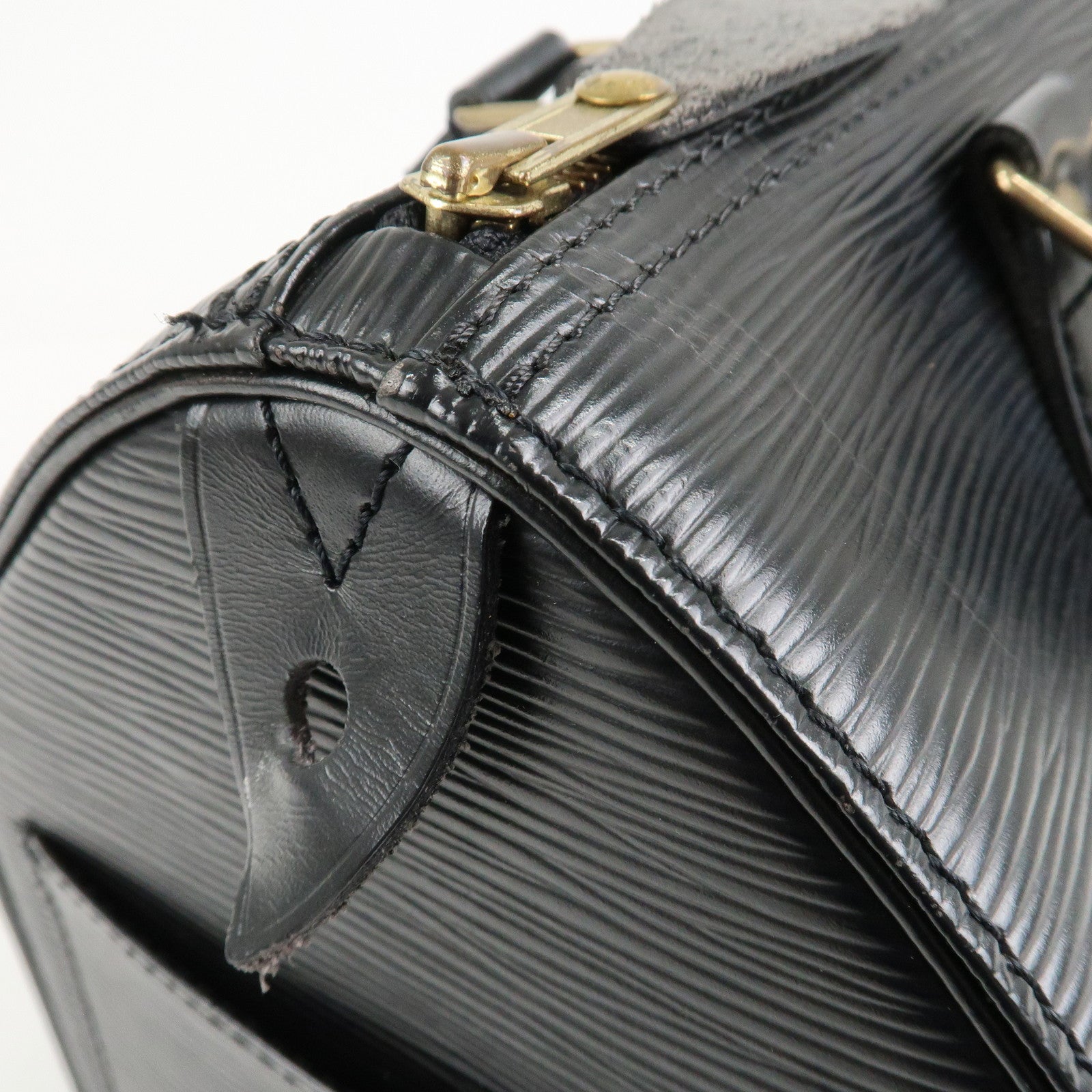 Louis Vuitton Epi Speedy 25 Boston Bag Hand Bag Noir M43012 Used