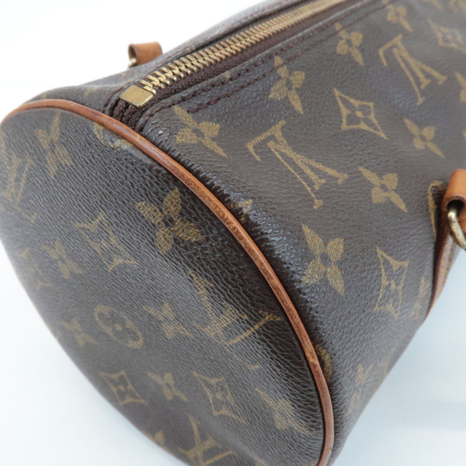 Louis Vuitton Monogram Papillon 30 Hand Bag New Style M51385 Used