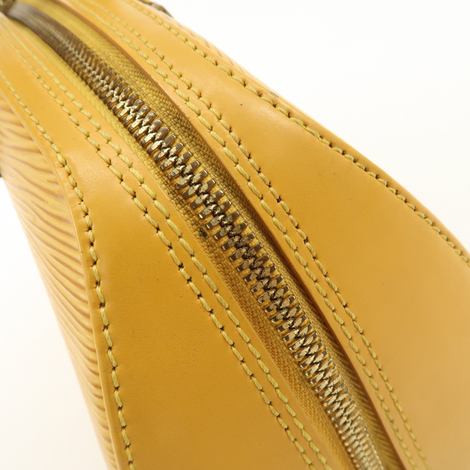 Louis Vuitton Epi Jasmine Hand Bag Tassilli Yellow M52089 Used