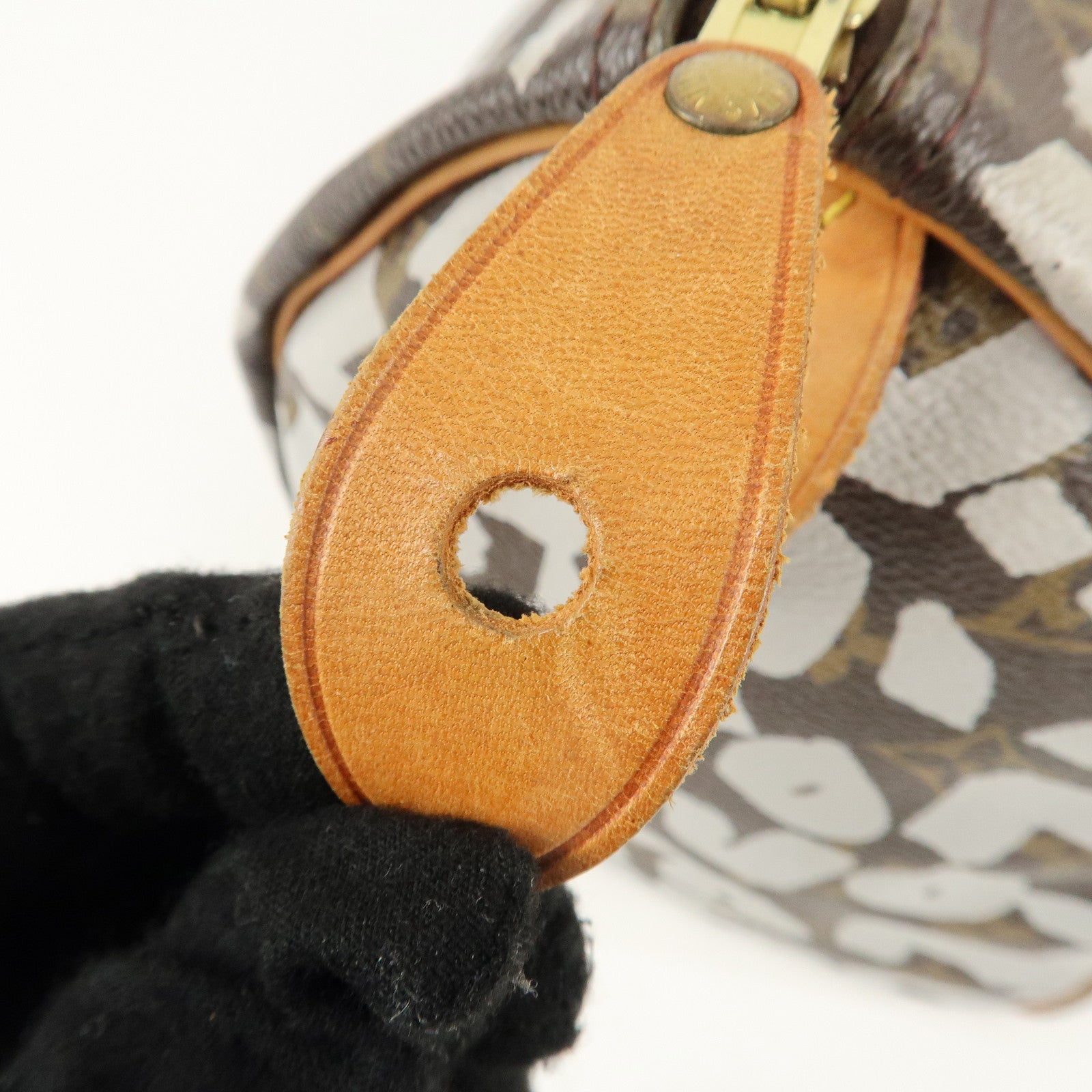 Louis Vuitton Monogram Graffiti Speedy 30 Boston Bag M92195 Used