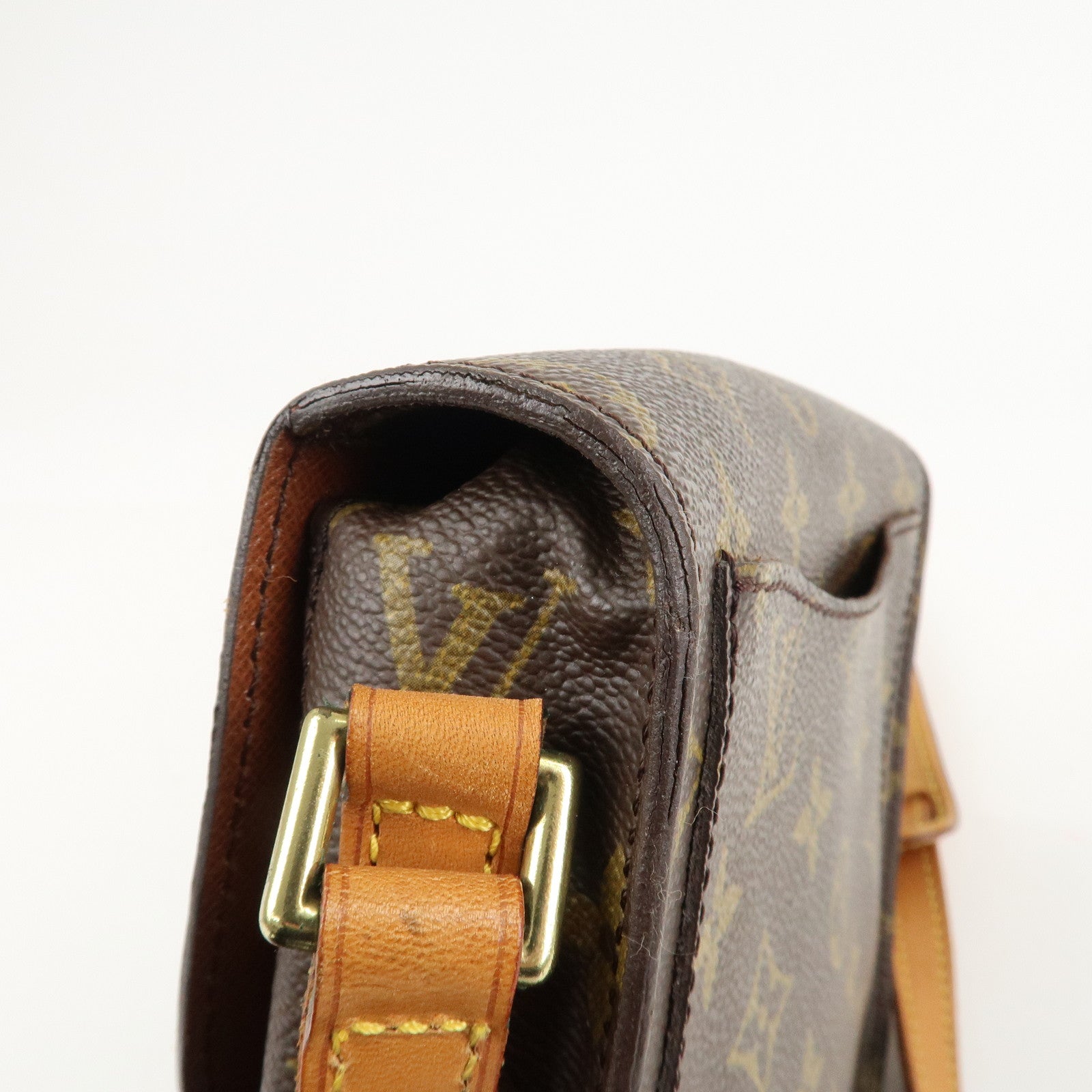 Louis Vuitton Monogram Mini Saint Cloud Shoulder Bag M51244 Used