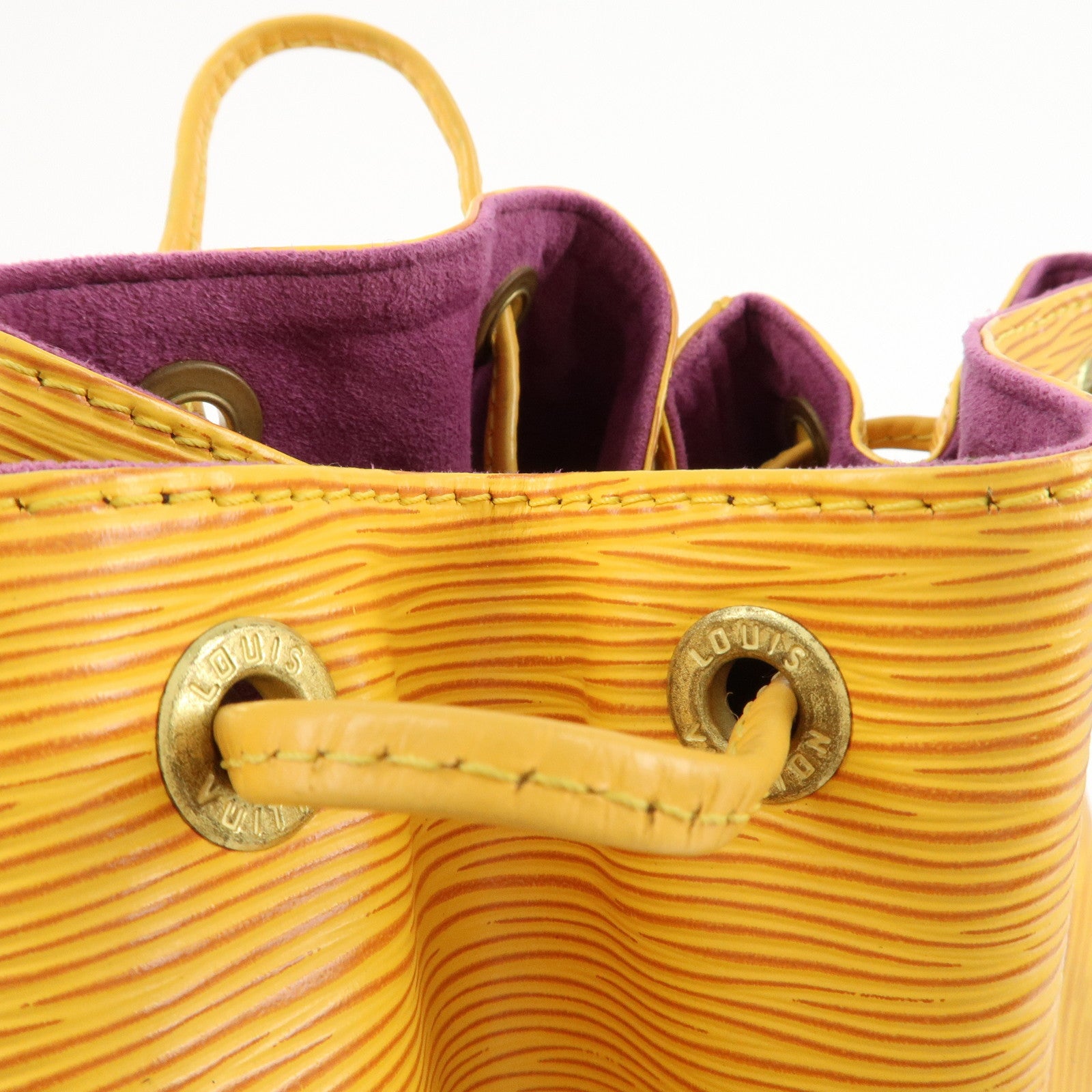 Louis Vuitton Epi Petit Noe Shoulder Bag Tassili Yellow M44109 Used