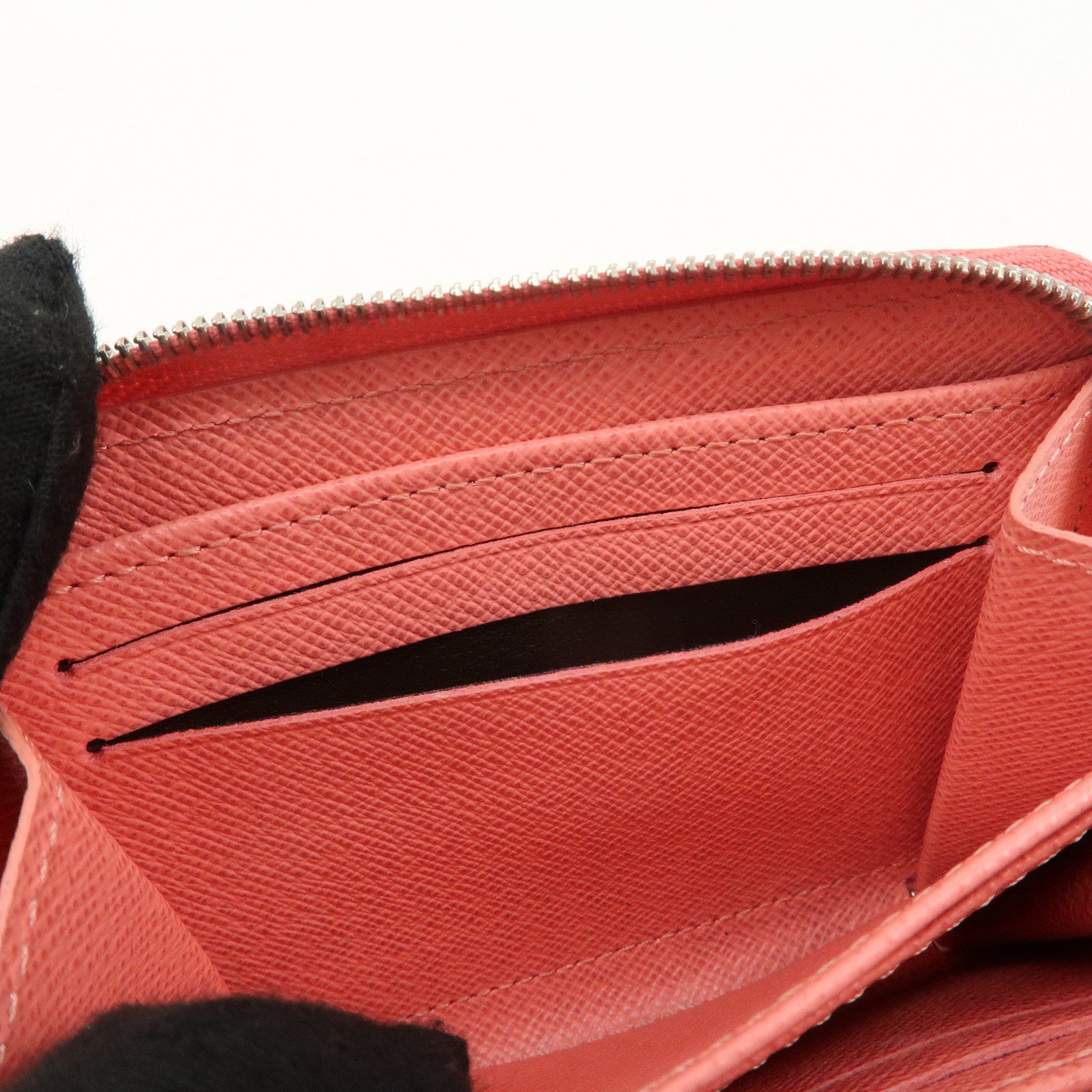 Louis Vuitton Epi Leather Zippy Coin Purse Corail M60593 Used