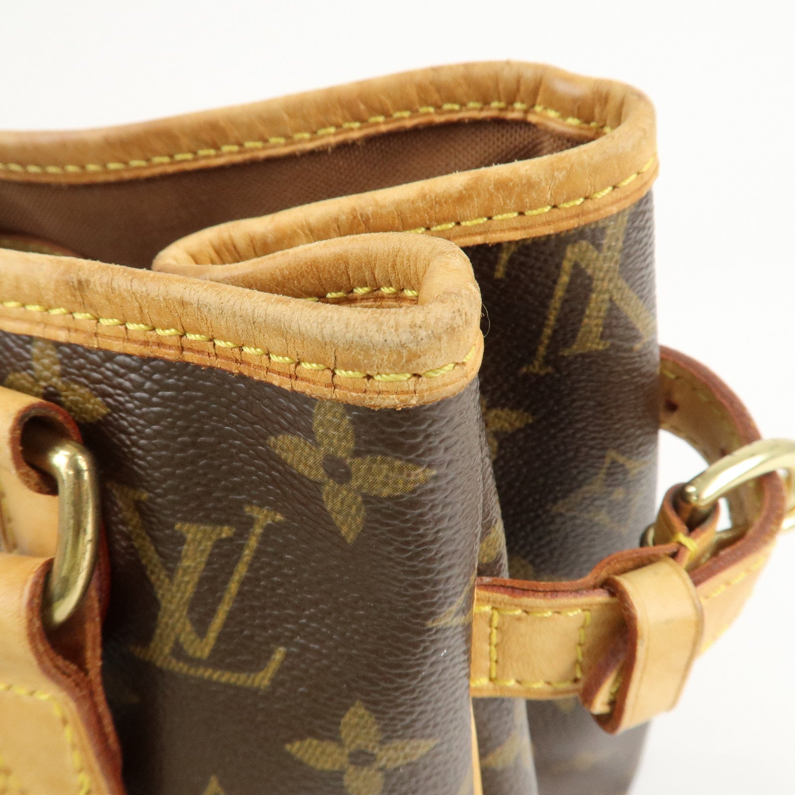 Louis Vuitton Monogram Batignolles Tote Bag Hand Bag M51156 Used