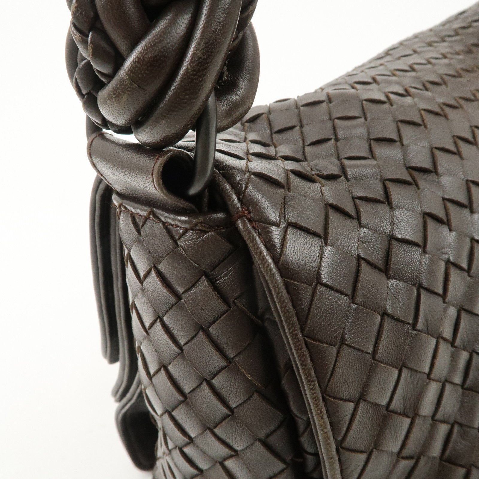 Bottega Veneta Intrecciato leather shoulder bag 145195 Used