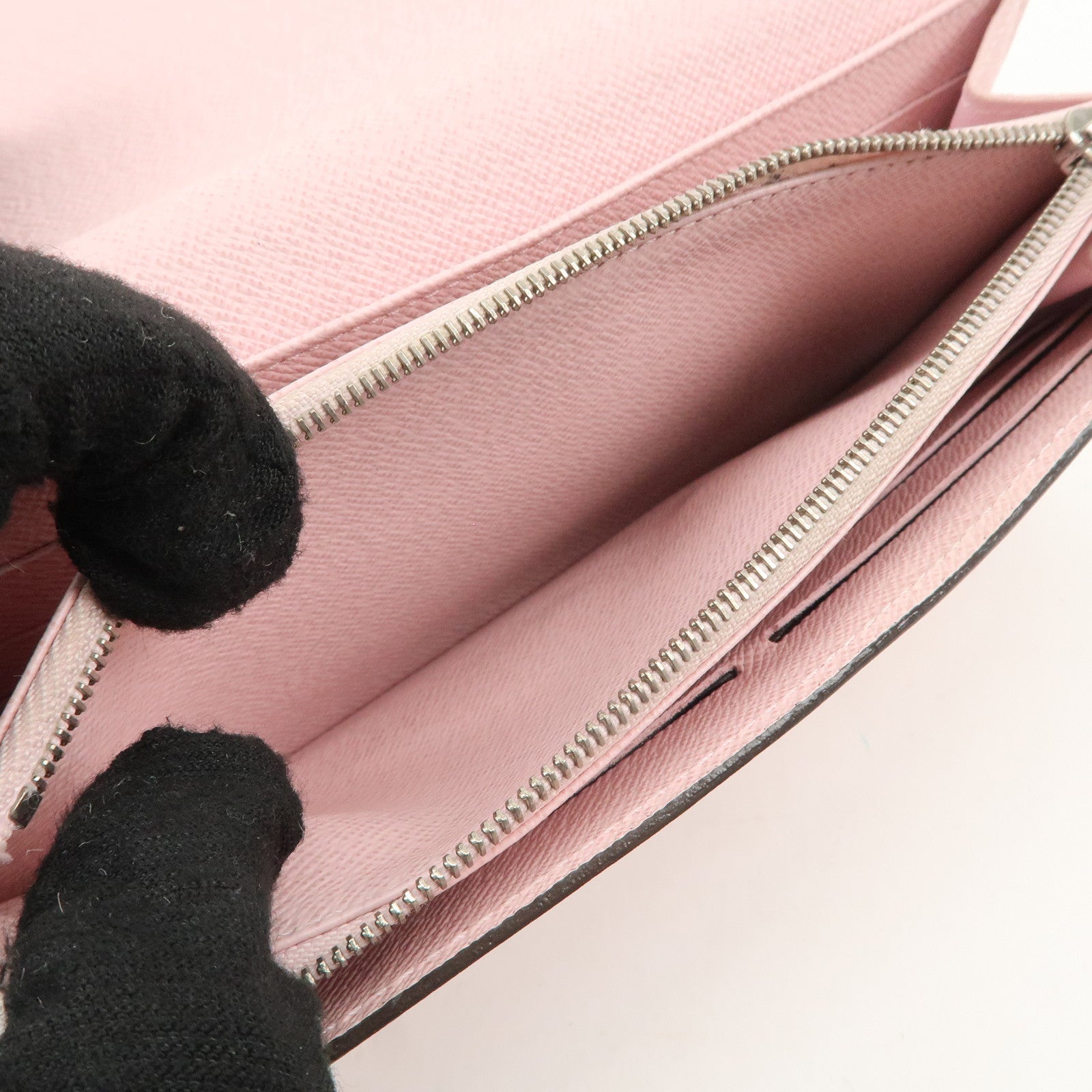 Louis Vuitton Epi Portefeuille Sara Rose Ballerine M61216 Used