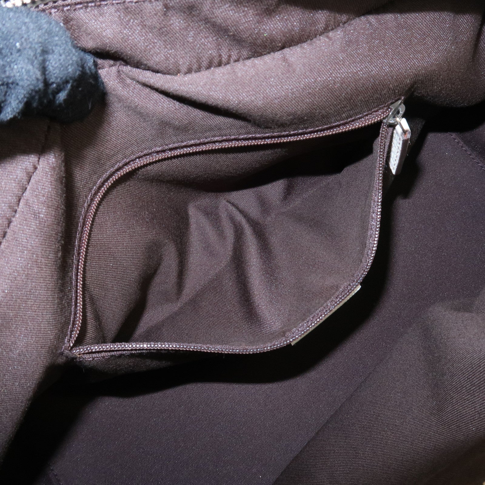 GUCCI Princy Sherry GG Canvas Leather Mini Boston Bag Beige 161720 Used