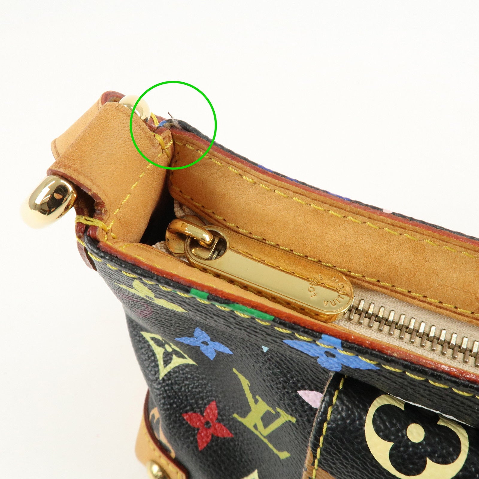 Louis Vuitton Monogram Multi Color Eliza Shoulder Bag M40099 Used