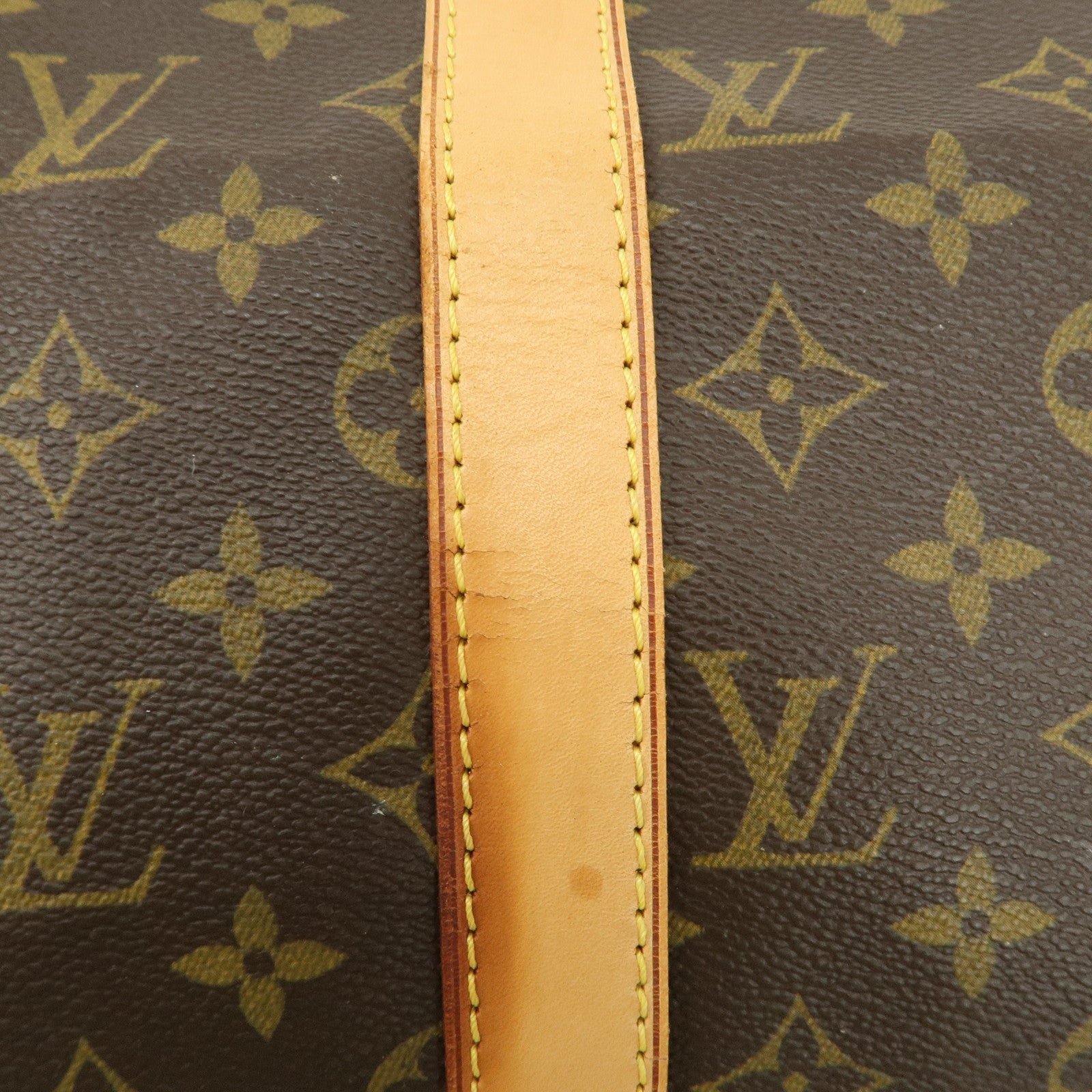Louis Vuitton Monogram Keep All Bandouliere 50 Boston Bag M41416 Used